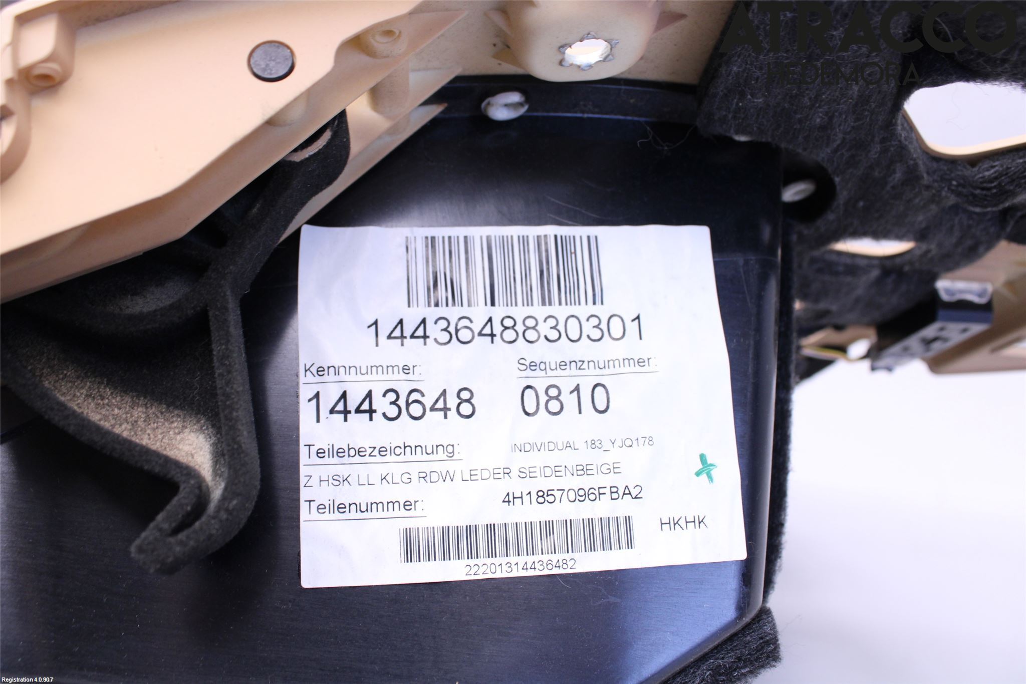 Audi A8/S8 4H 10-17 Innr Hanskerom
