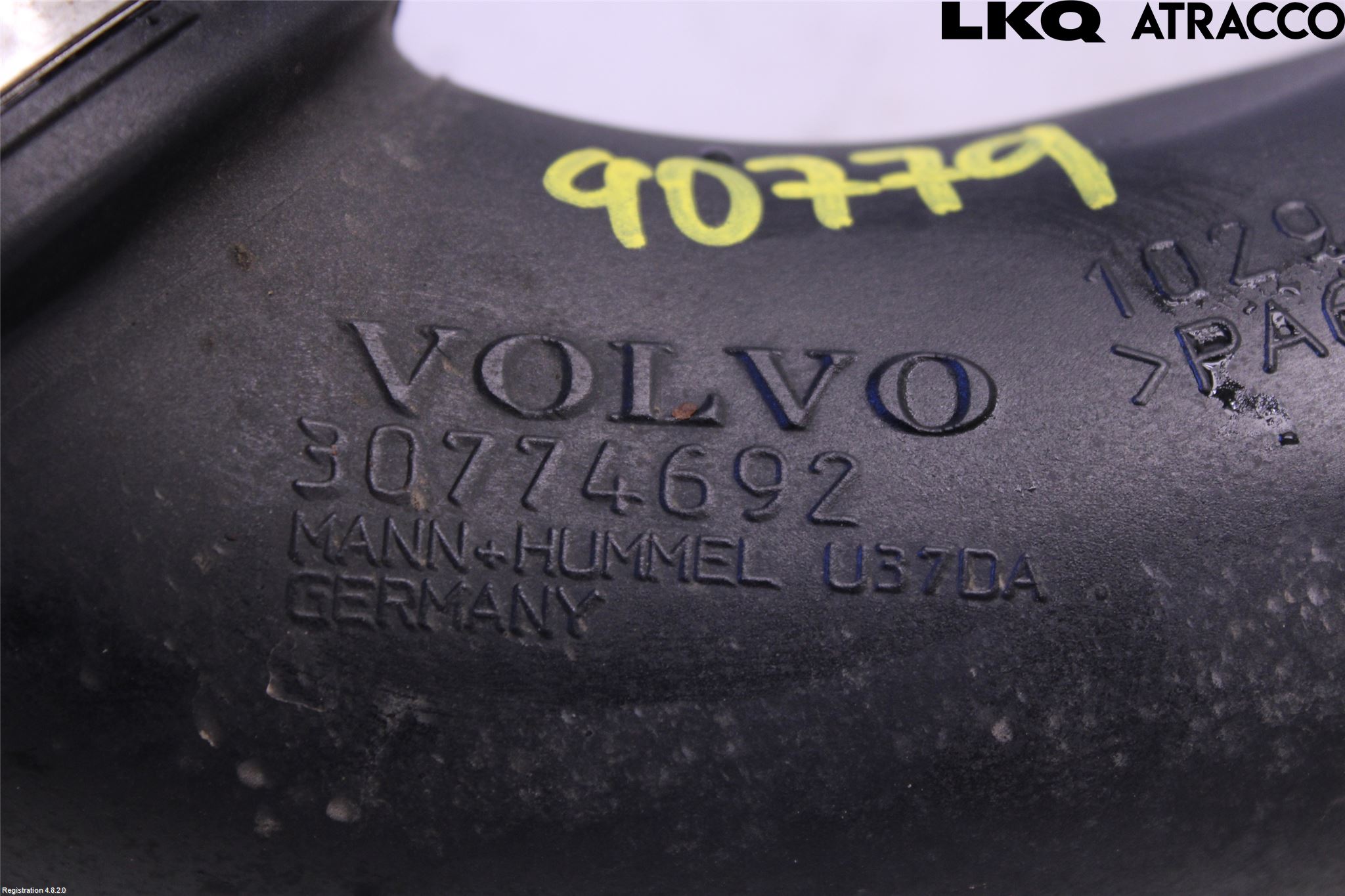 Volvo V70 14-16 Inns Gummibelg - Slange