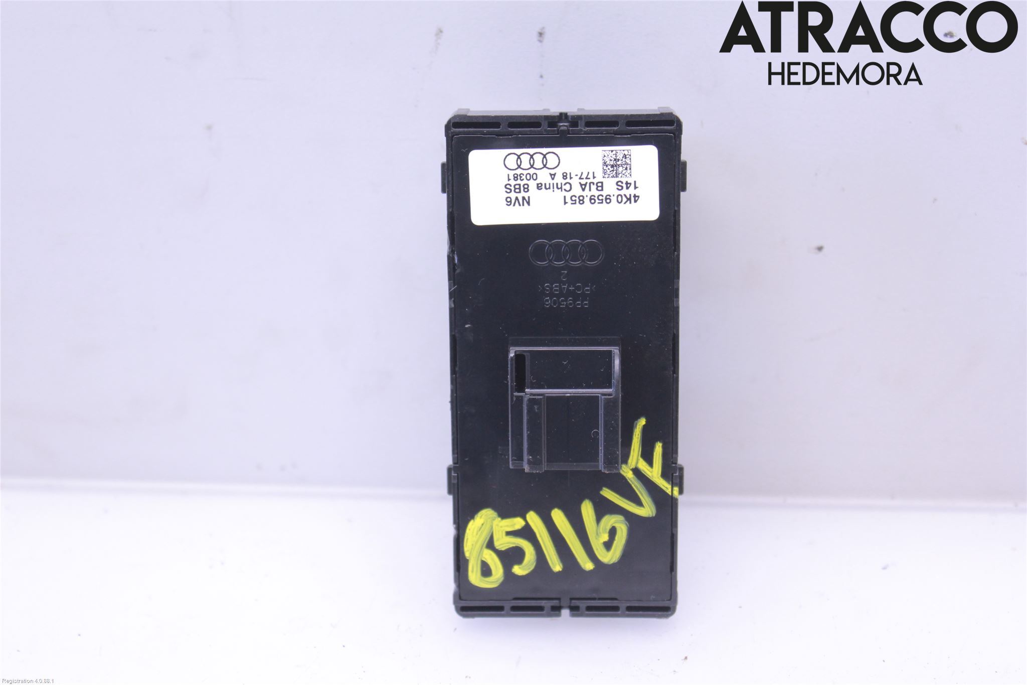 Audi A6 F2/C8 19- Bryter Vindusheis