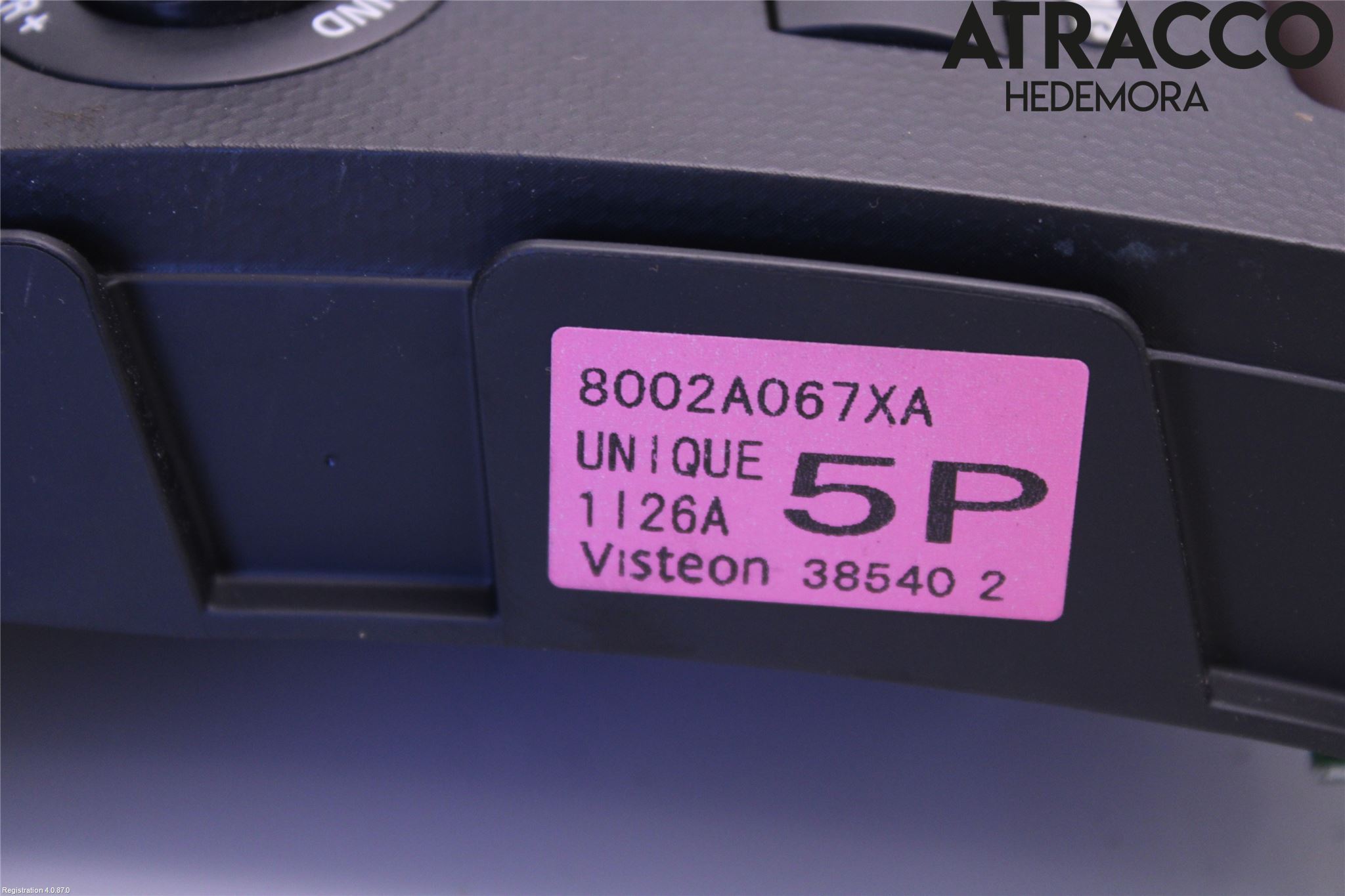 Mitsubishi OUTLANDER 07-12 Stereo Radio Med Cd