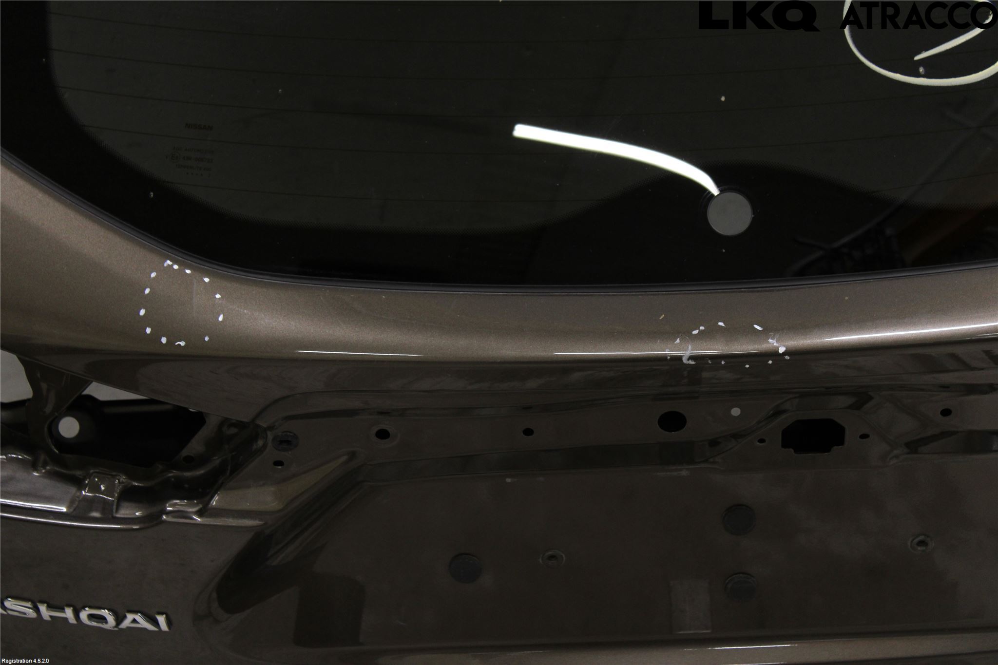Nissan QASHQAI 14-17 Bakluke Stv