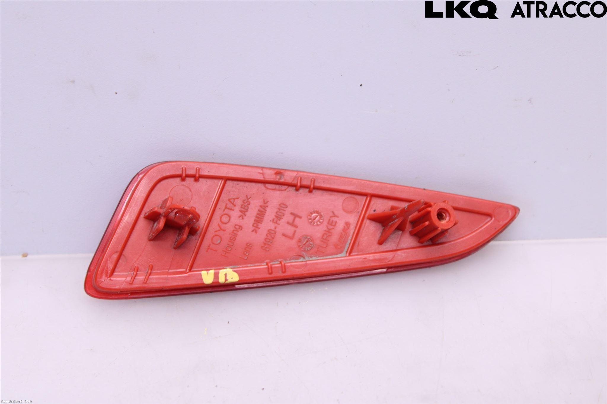 Toyota YARIS XP21 20- Refleks Bak