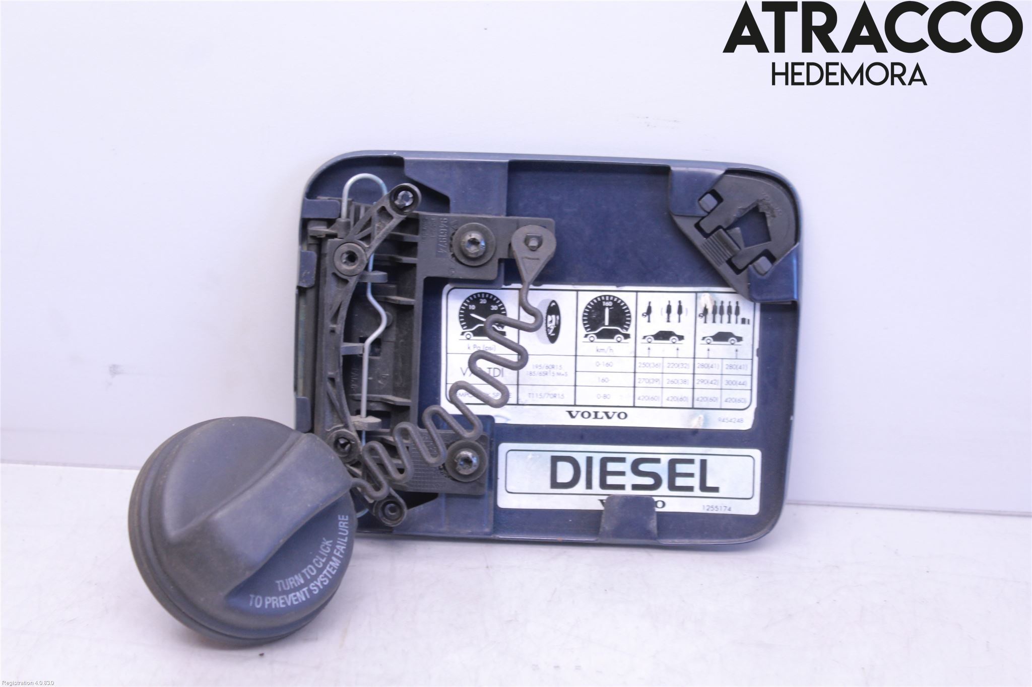 Volvo S70/V70/XC  97-00 Drivstoff Tankluke