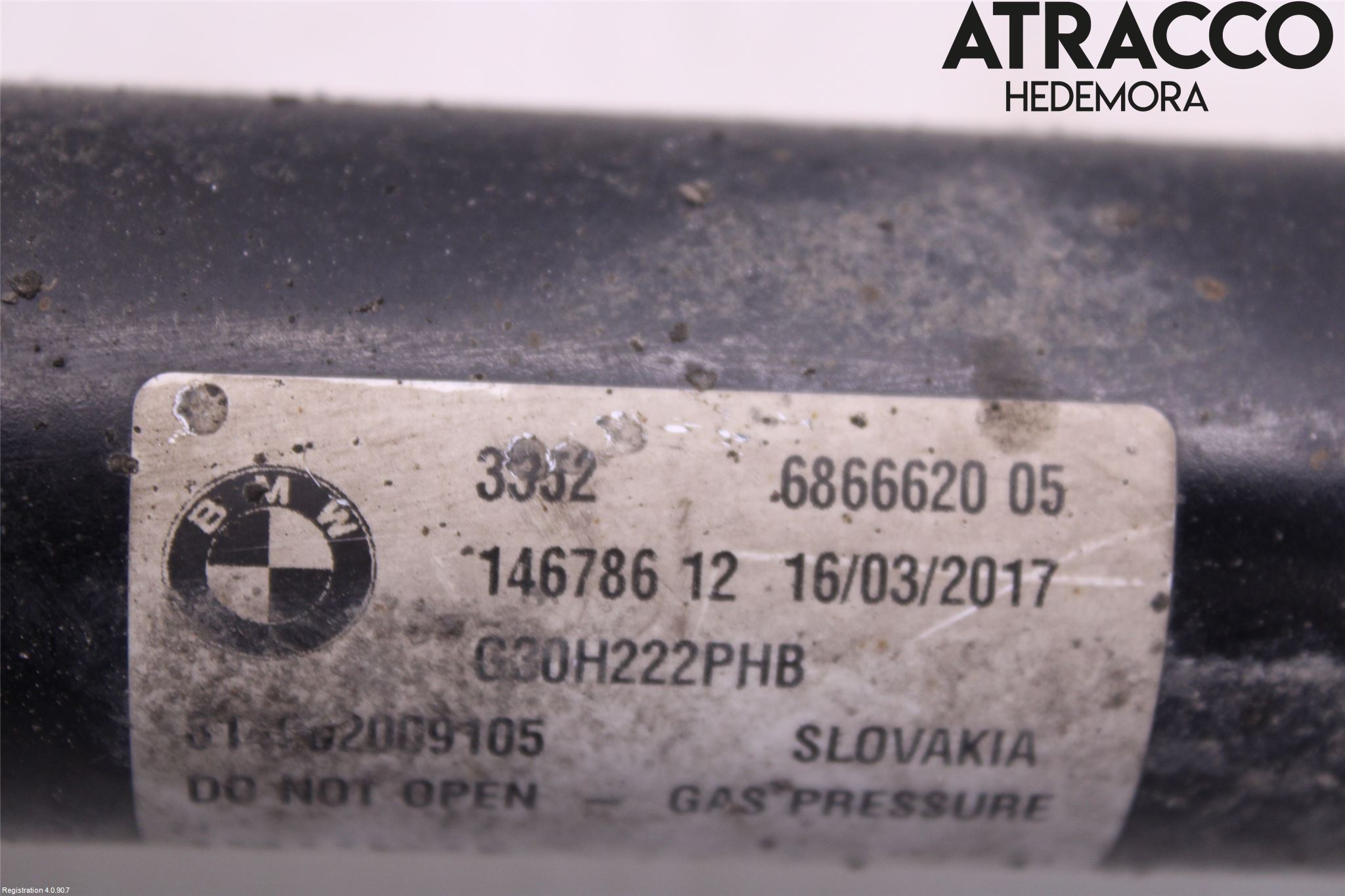 BMW 5 G30/G31/F90 17-23 Fjærbein Bak Venstre