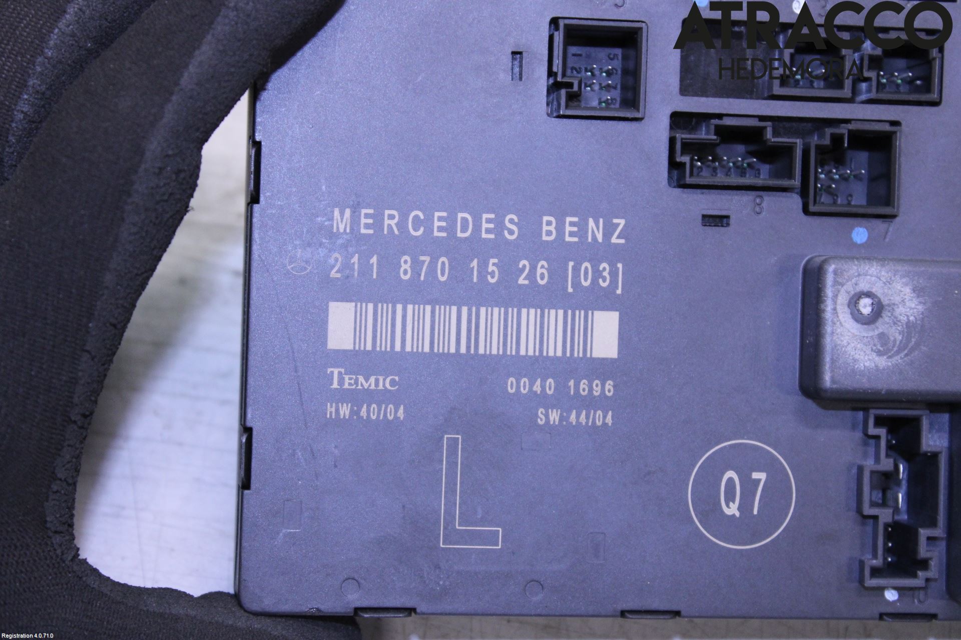 Mercedes-Benz MB E-KLASS (W211) 02-09 Styreenhet Dør