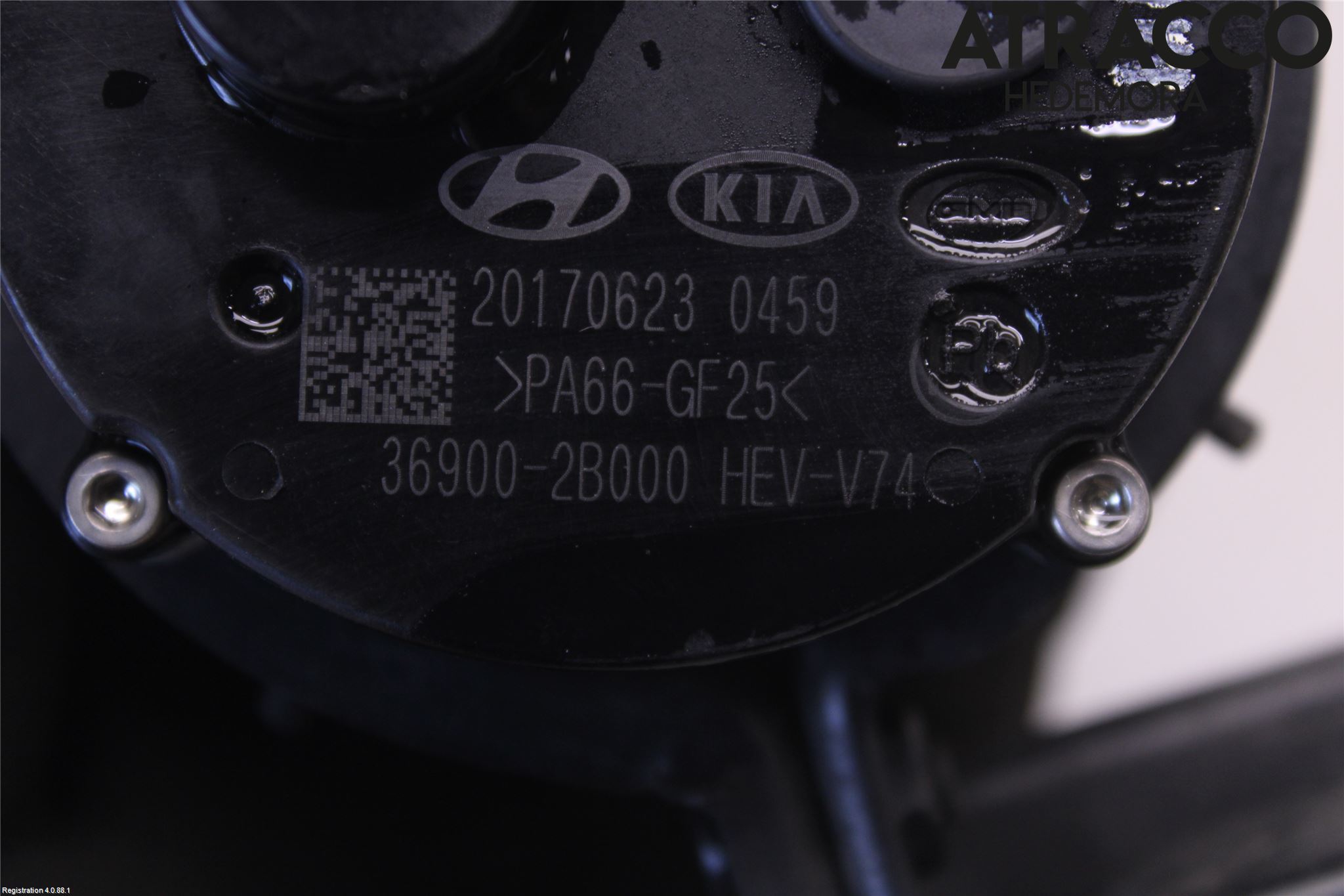 Kia NIRO (DE) 17-22 Varme Sirkulasjonspumpe