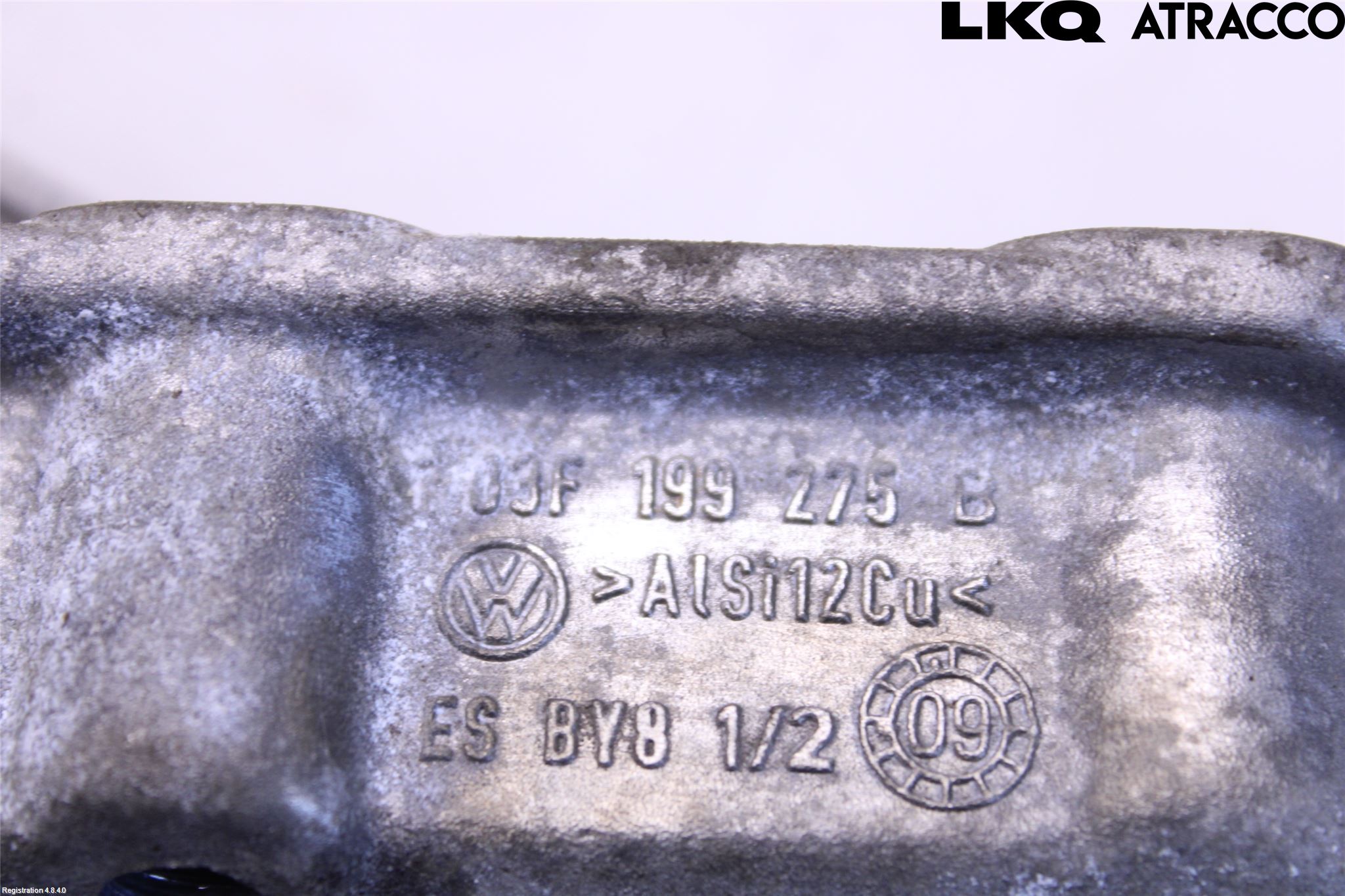 Volkswagen VW POLO 10-17 Motor Feste Stål-Alu