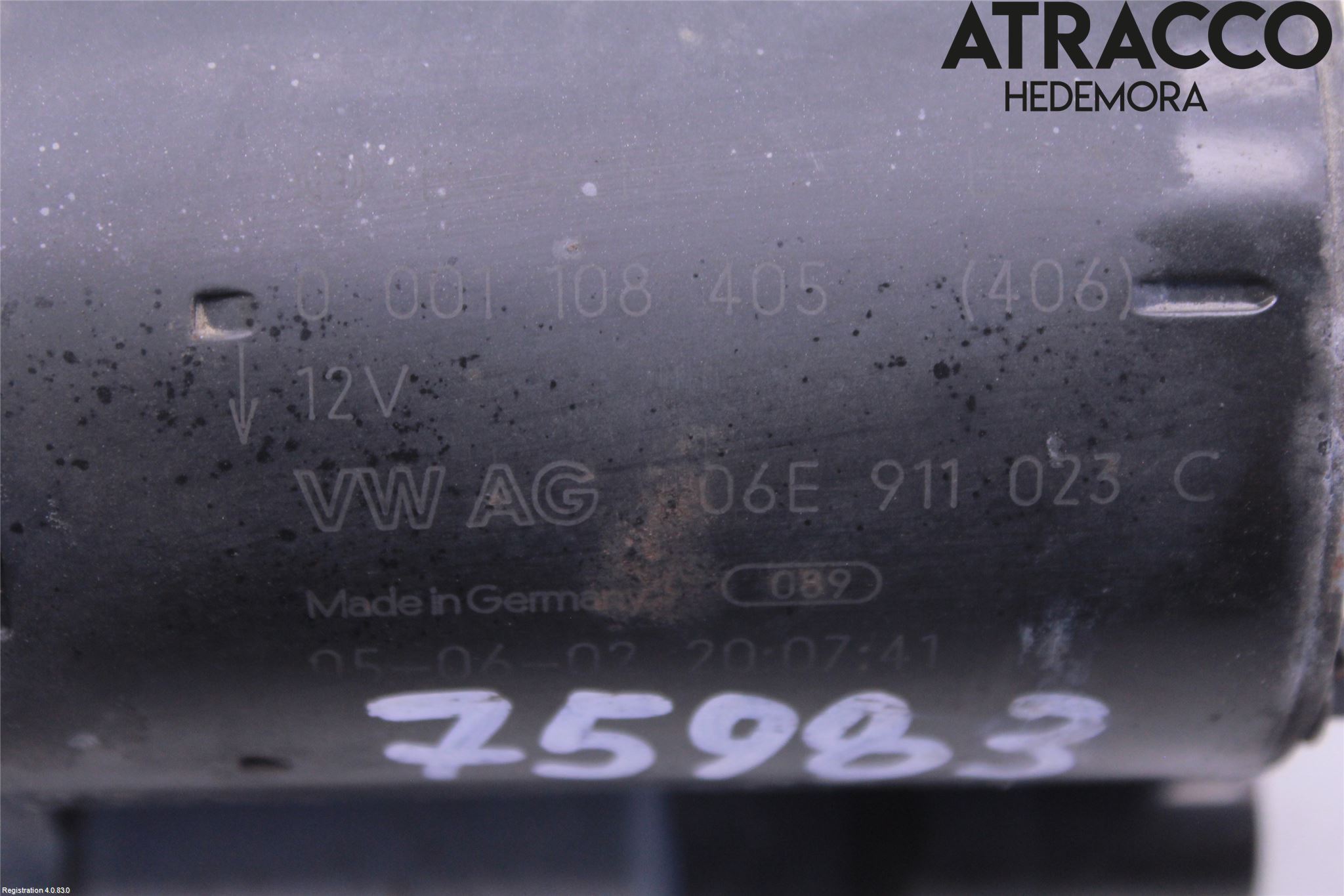 Audi A6/S6     05-11 Startmotor