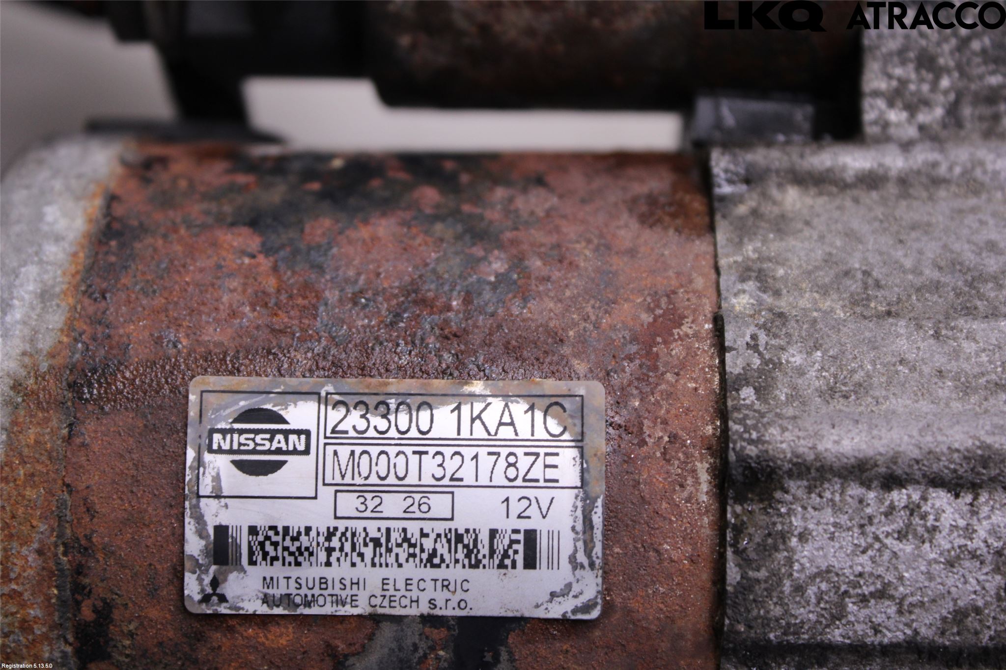 Nissan QASHQAI 10-14 Startmotor