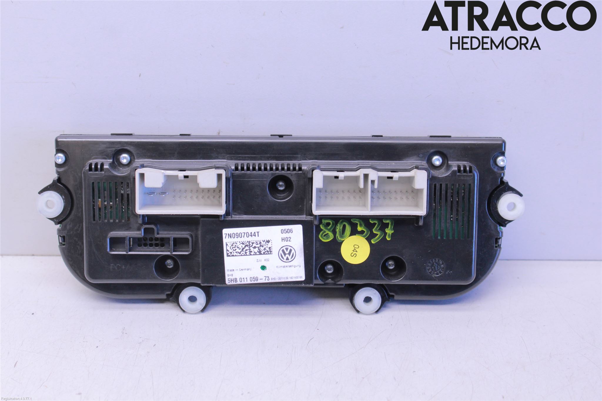 Volkswagen VW SHARAN 11- Varme Ac Betjening-Display