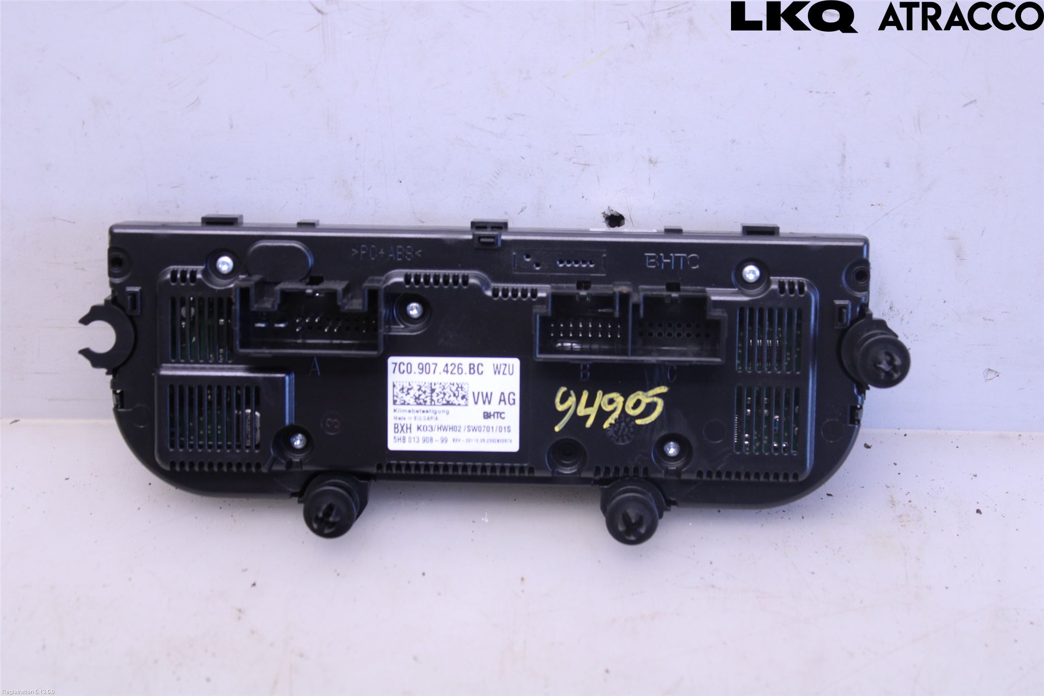 Volkswagen VW CRAFTER II / E-CRAFTER 17- Varme Ac Betjening-Display