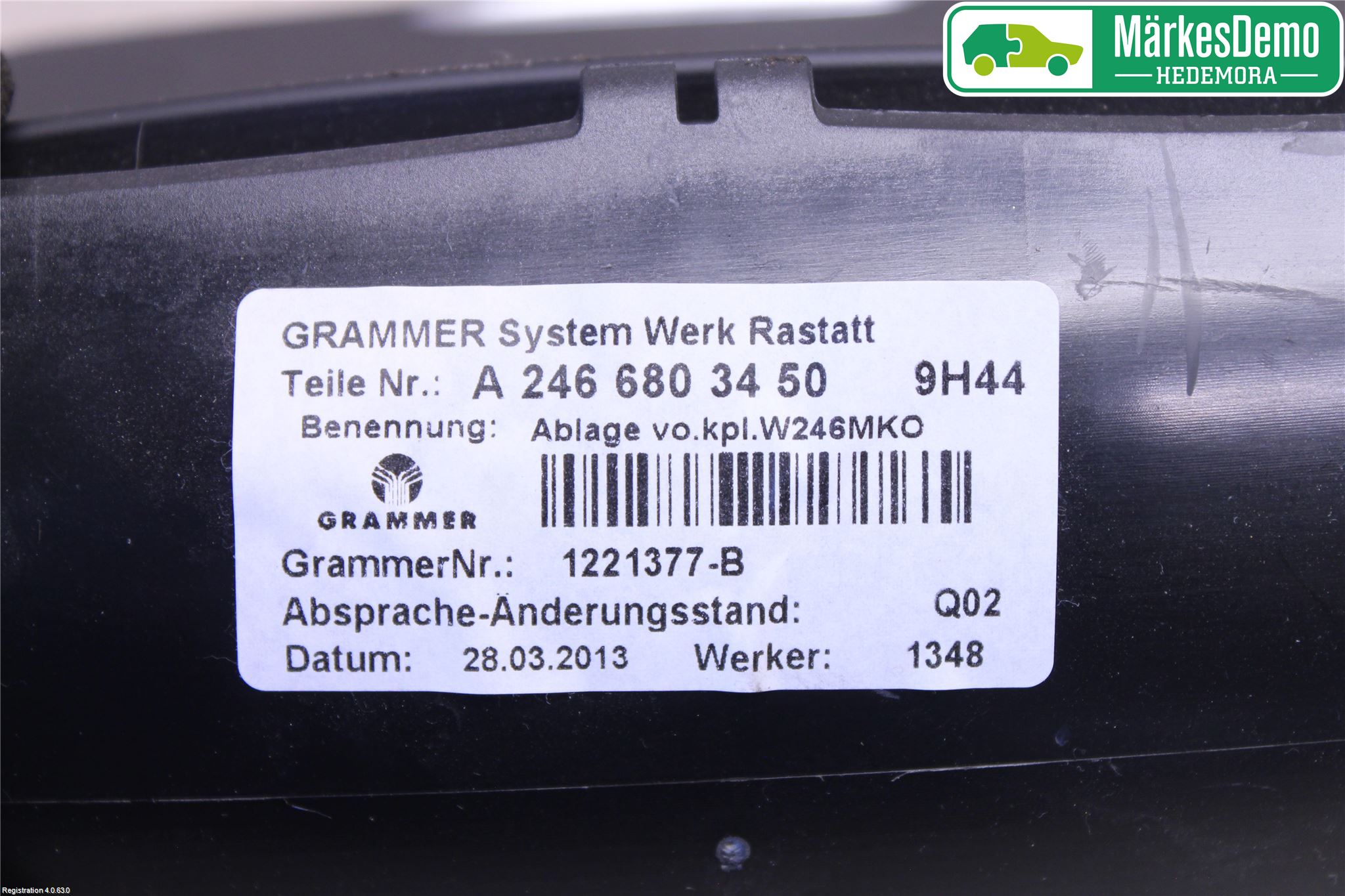Mercedes-Benz MB B-KLASS (W246/W242) 12-19 Innr Askebeger