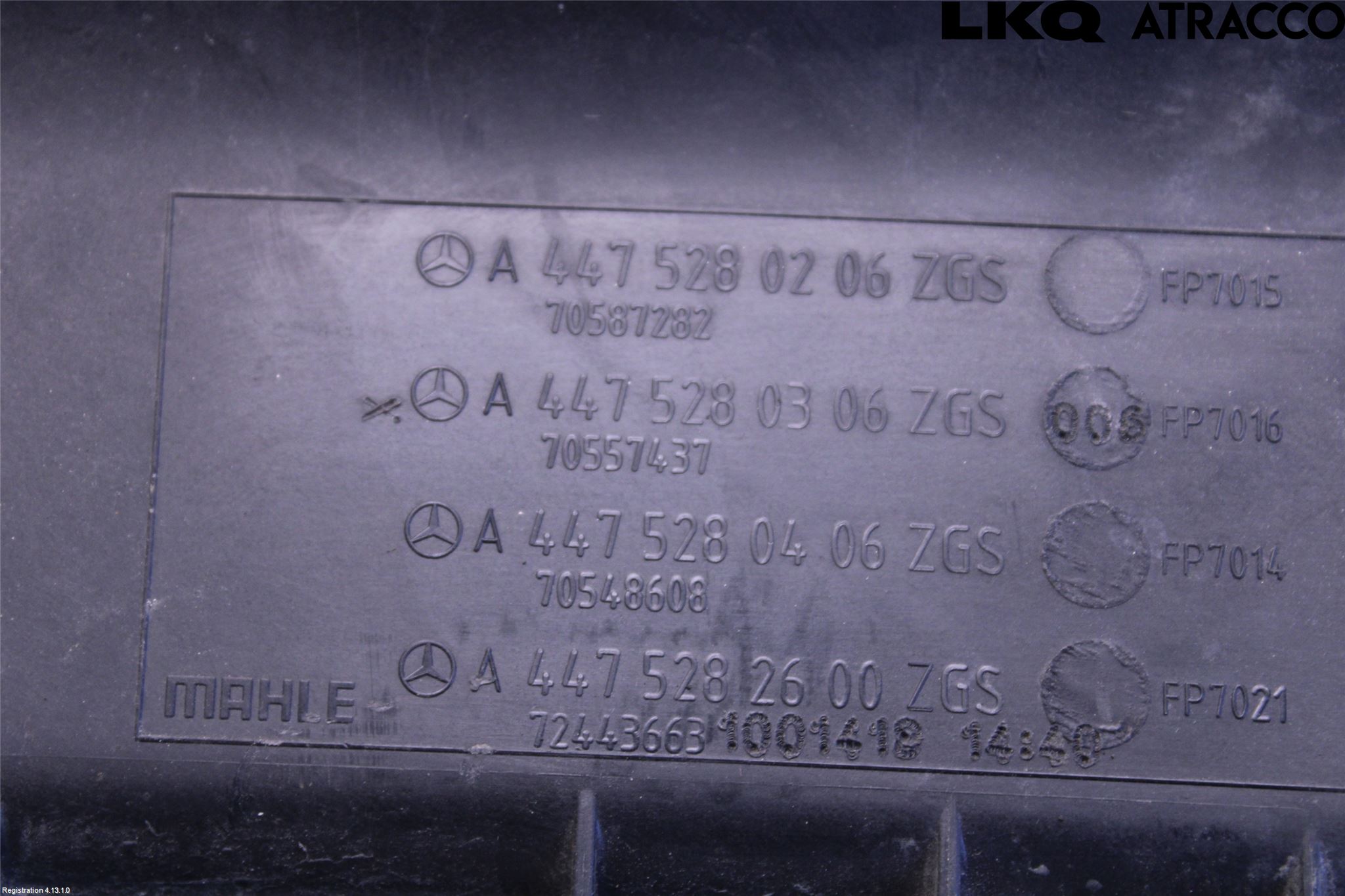 Mercedes-Benz MB VITO/V-KLASS (W640,W447,W448) 14- Luftfilter Boks