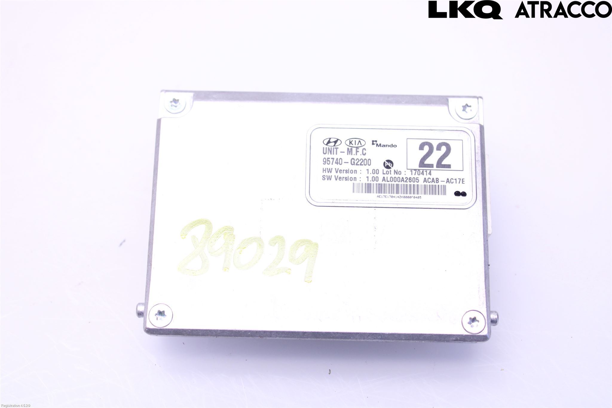 Hyundai IONIQ AE 17-22 Sensor Kollisjonsbeskyttelse