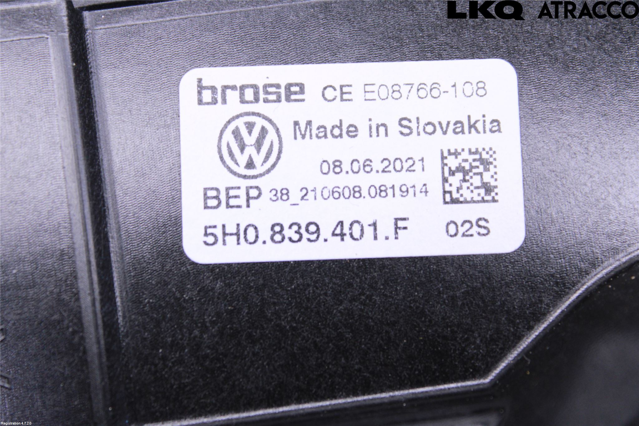 Volkswagen VW GOLF / E-GOLF VIII 20- Vindusheis El Komp