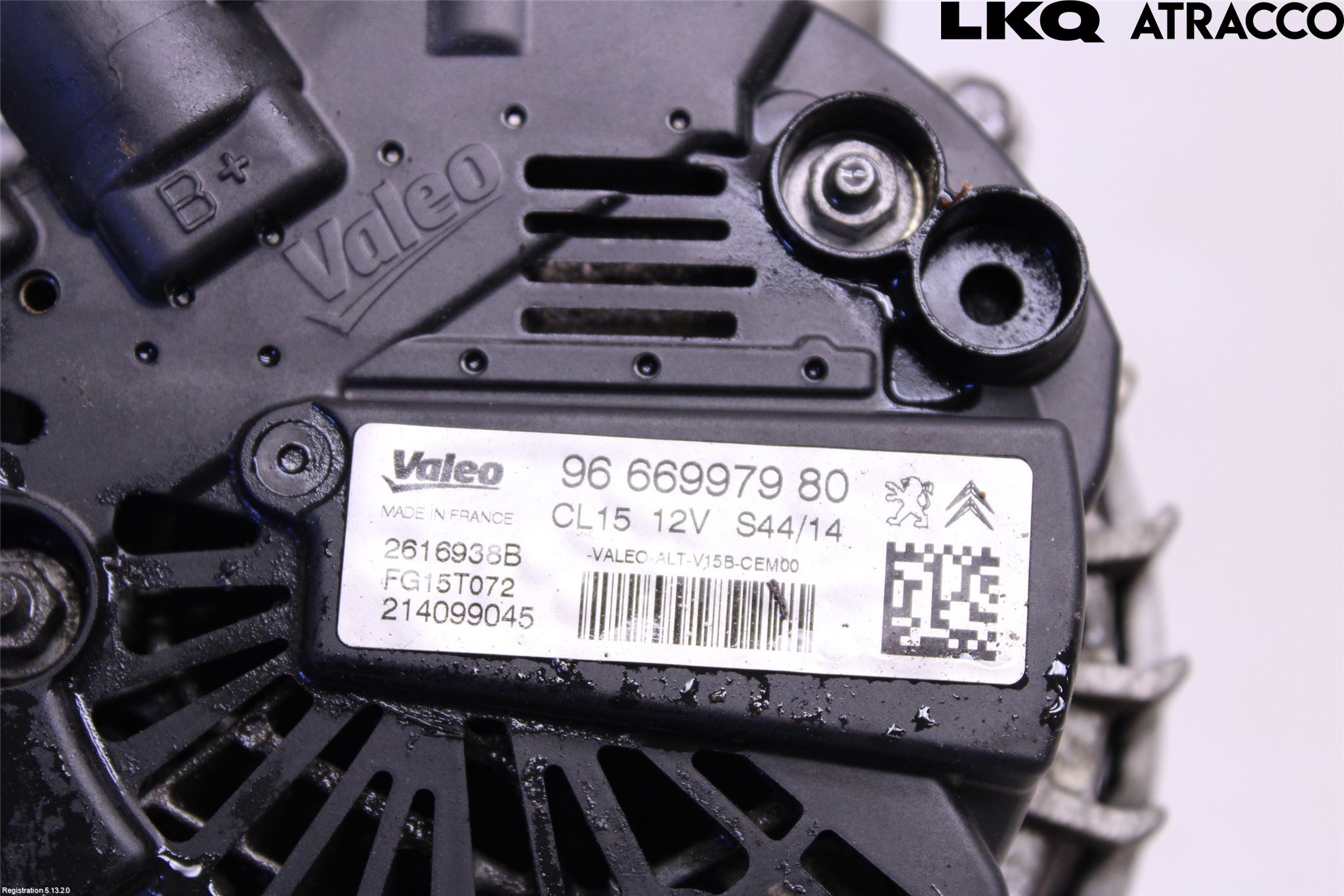 Citroen C4 PICASSO 14-18 Dynamo