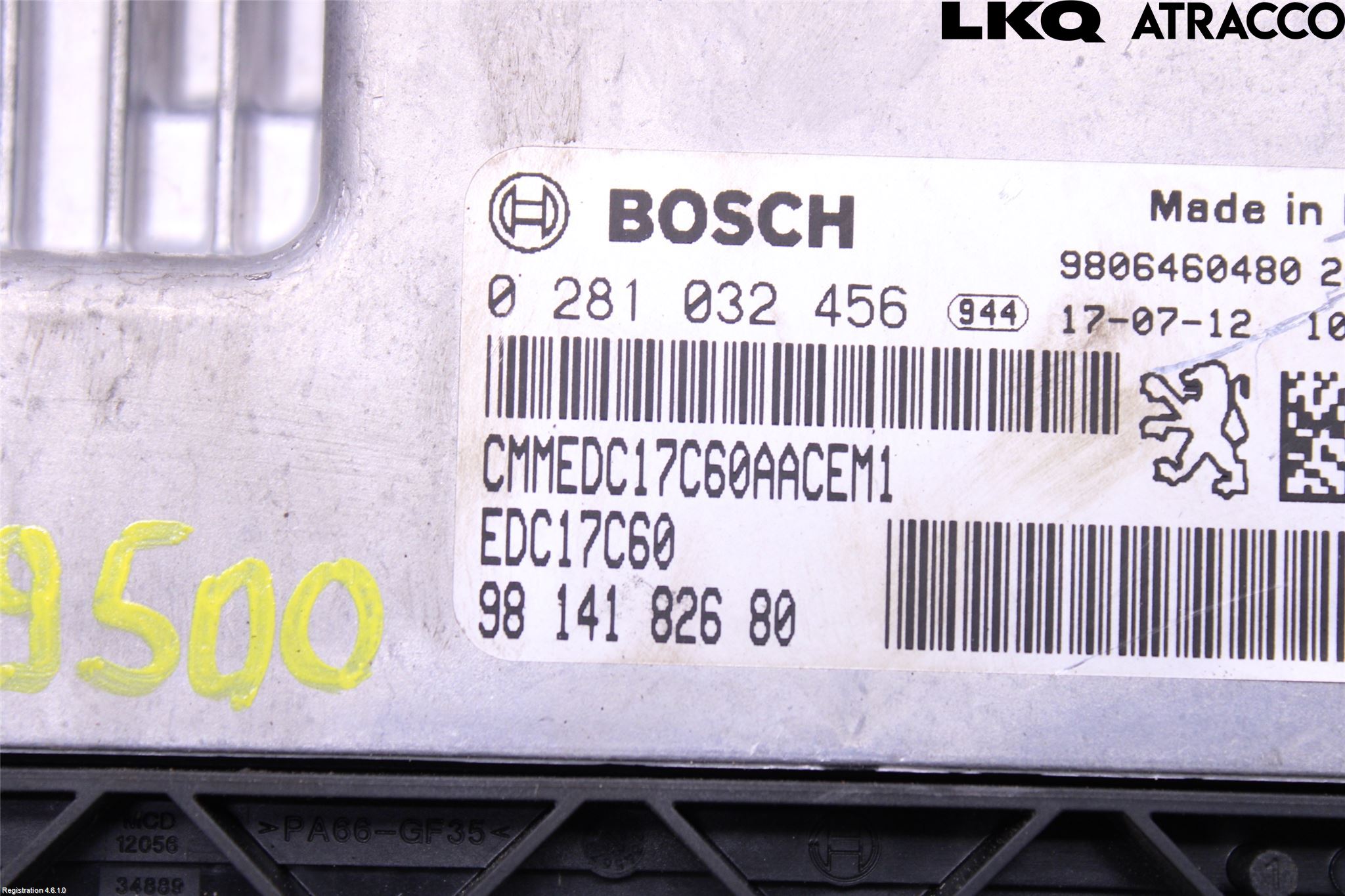 Peugeot PARTNER 16-18 Styreenhet Dieselpumpe