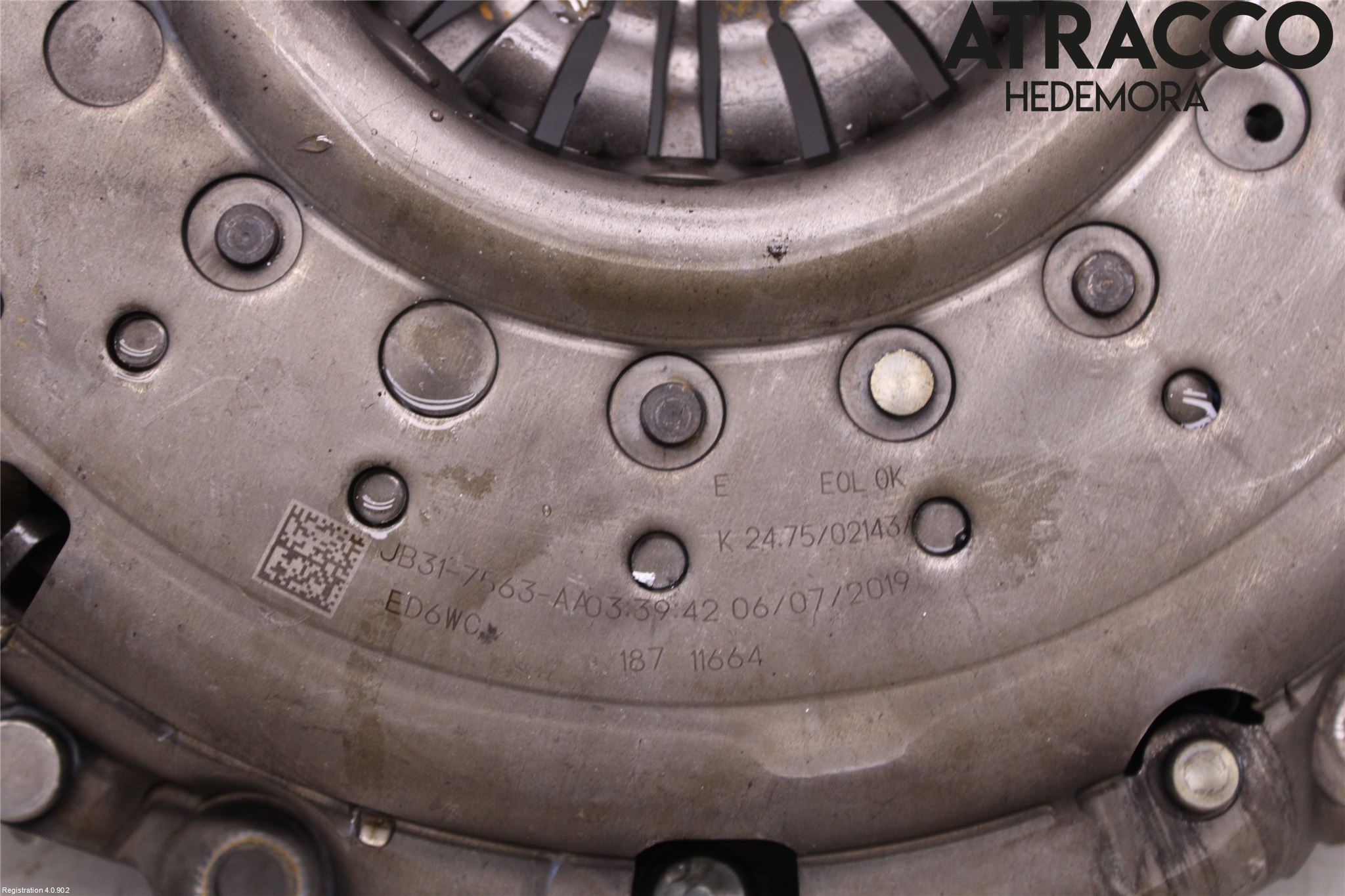 Ford RANGER EU 12-23 Clutch Trykkplate