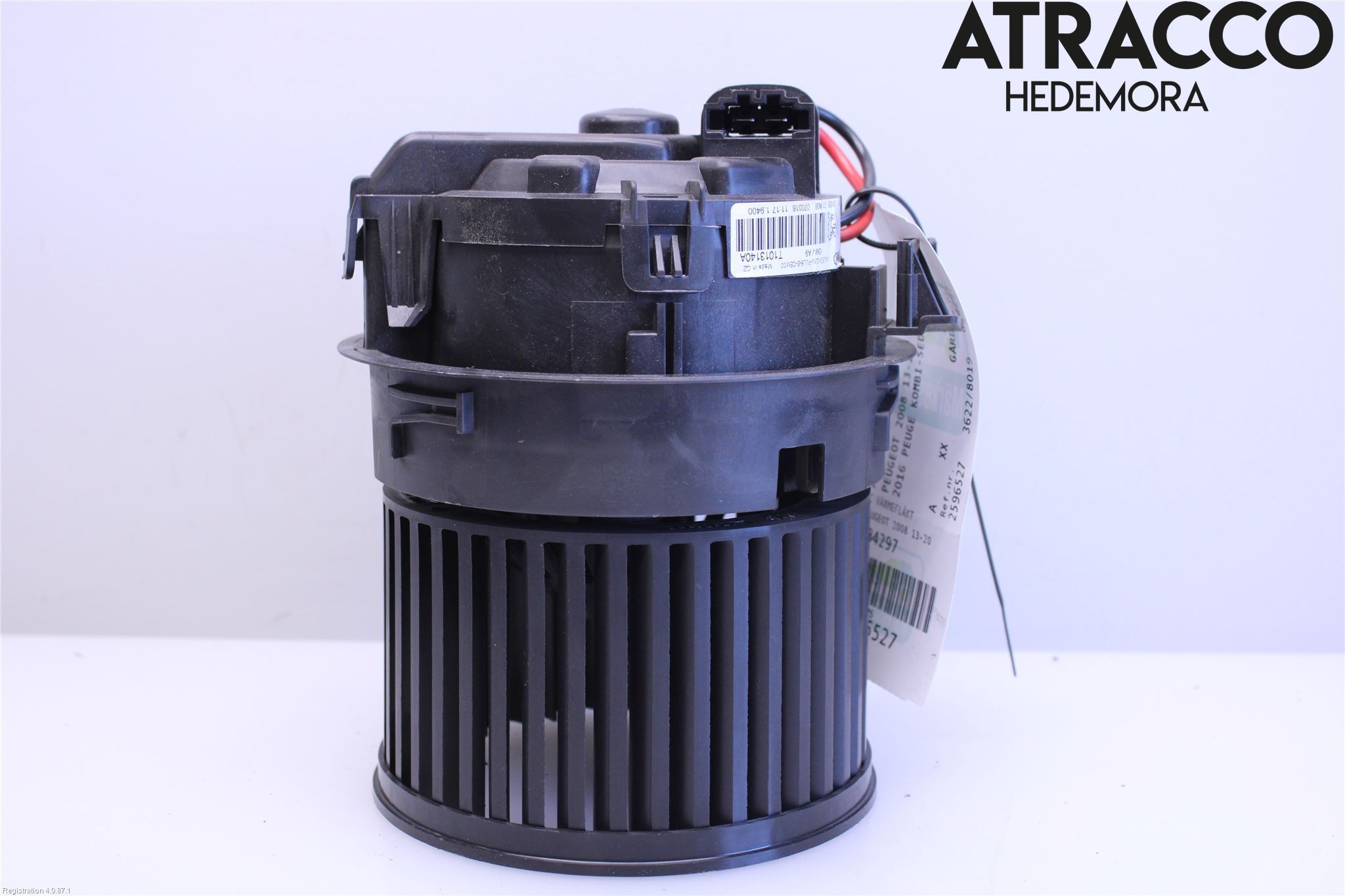 Peugeot 2008 13-20 Varme Ac Varmeapparatvifte