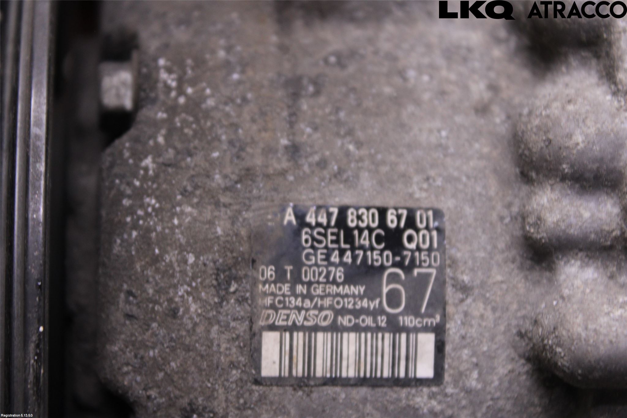 Mercedes-Benz MB VITO/V-KLASS (W640,W447,W448) 14- Varme Ac Kompressor