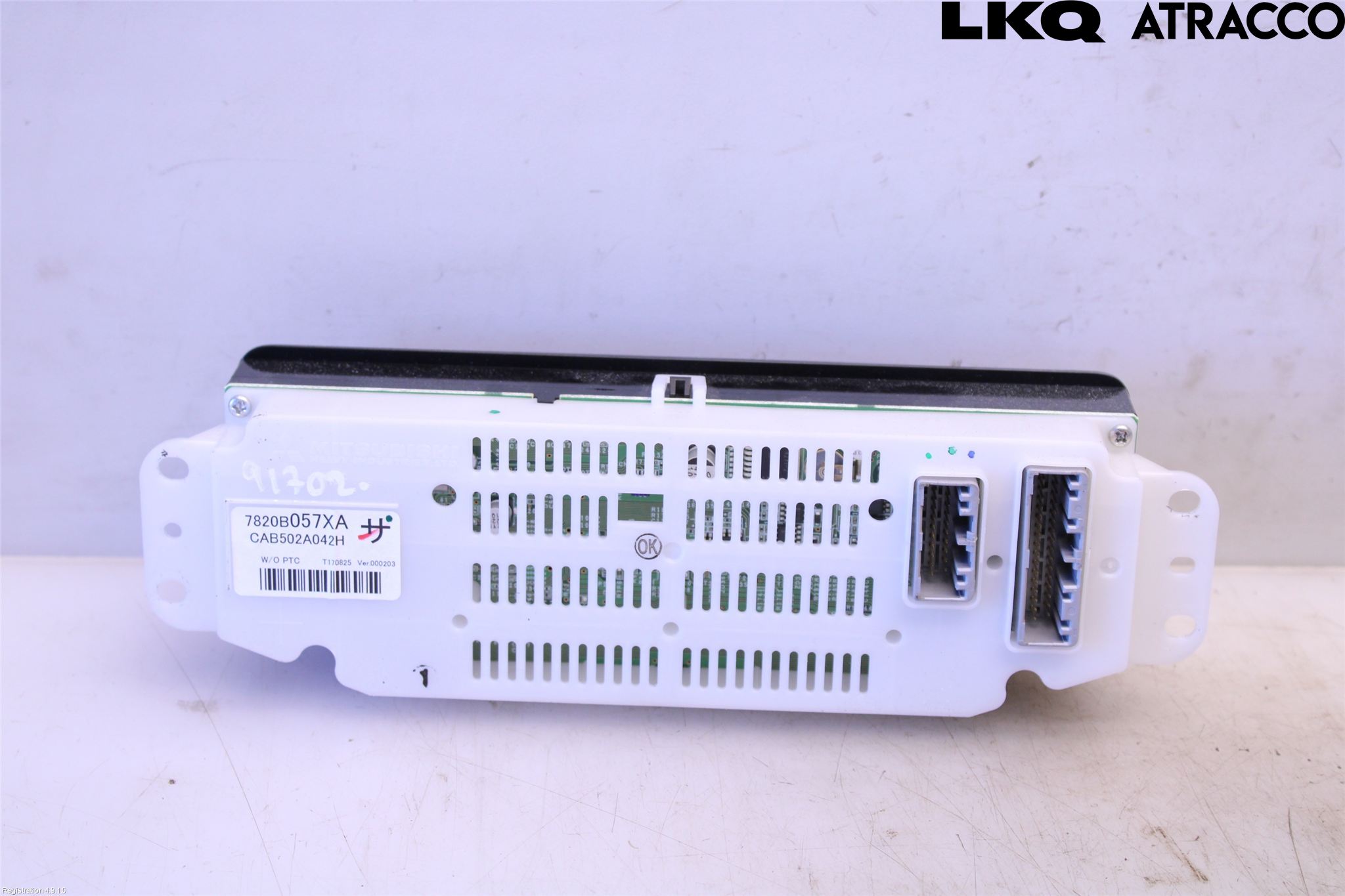 Mitsubishi OUTLANDER 13-21 Varme Ac Betjening-Display