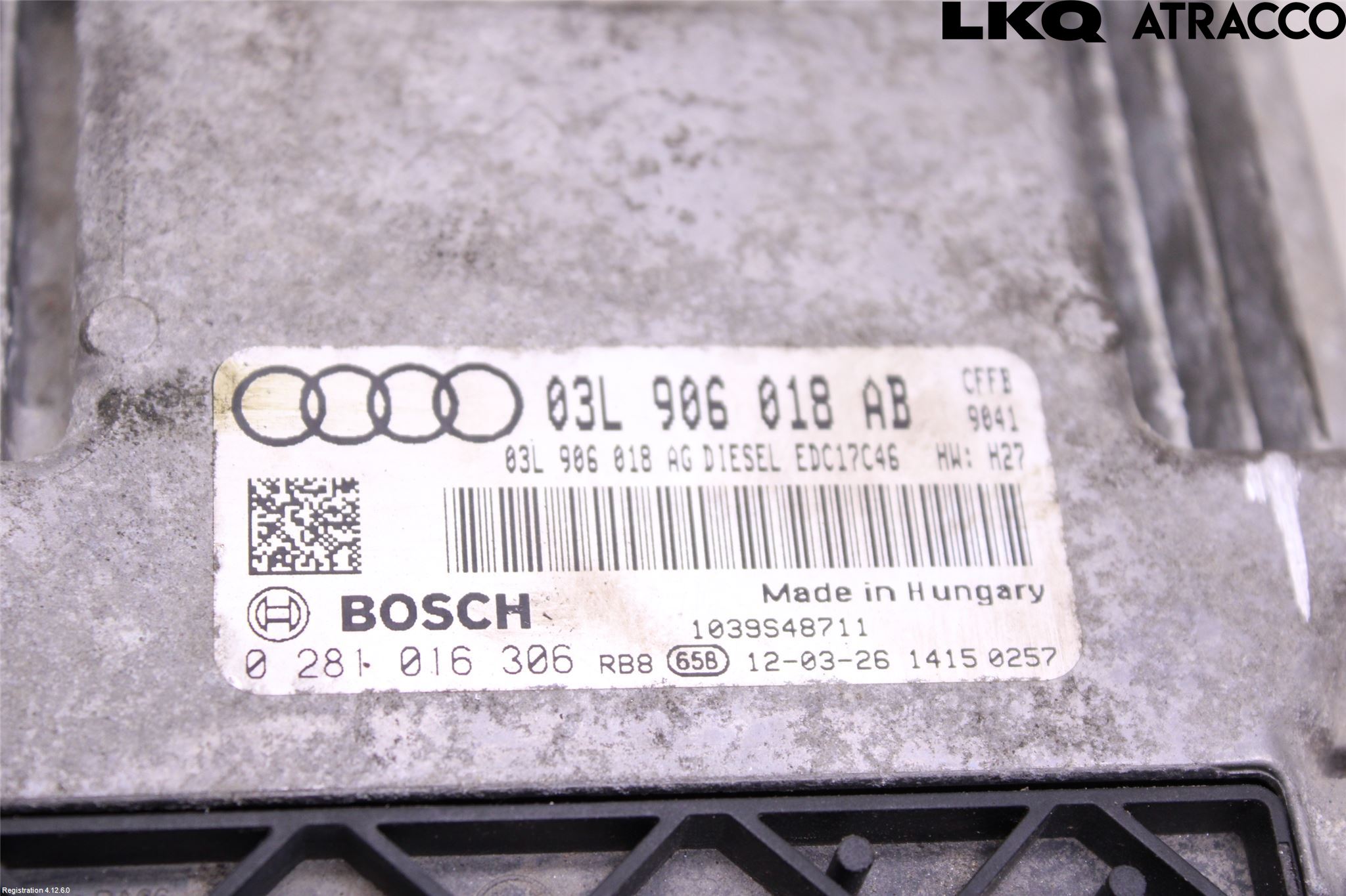 Audi A3/S3 05-13 Styreenhet Dieselpumpe