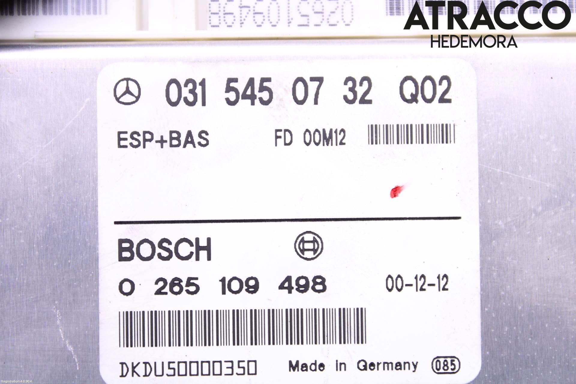 Mercedes-Benz MB E-KLASS (W210) 96-03 Styreenhet Abs