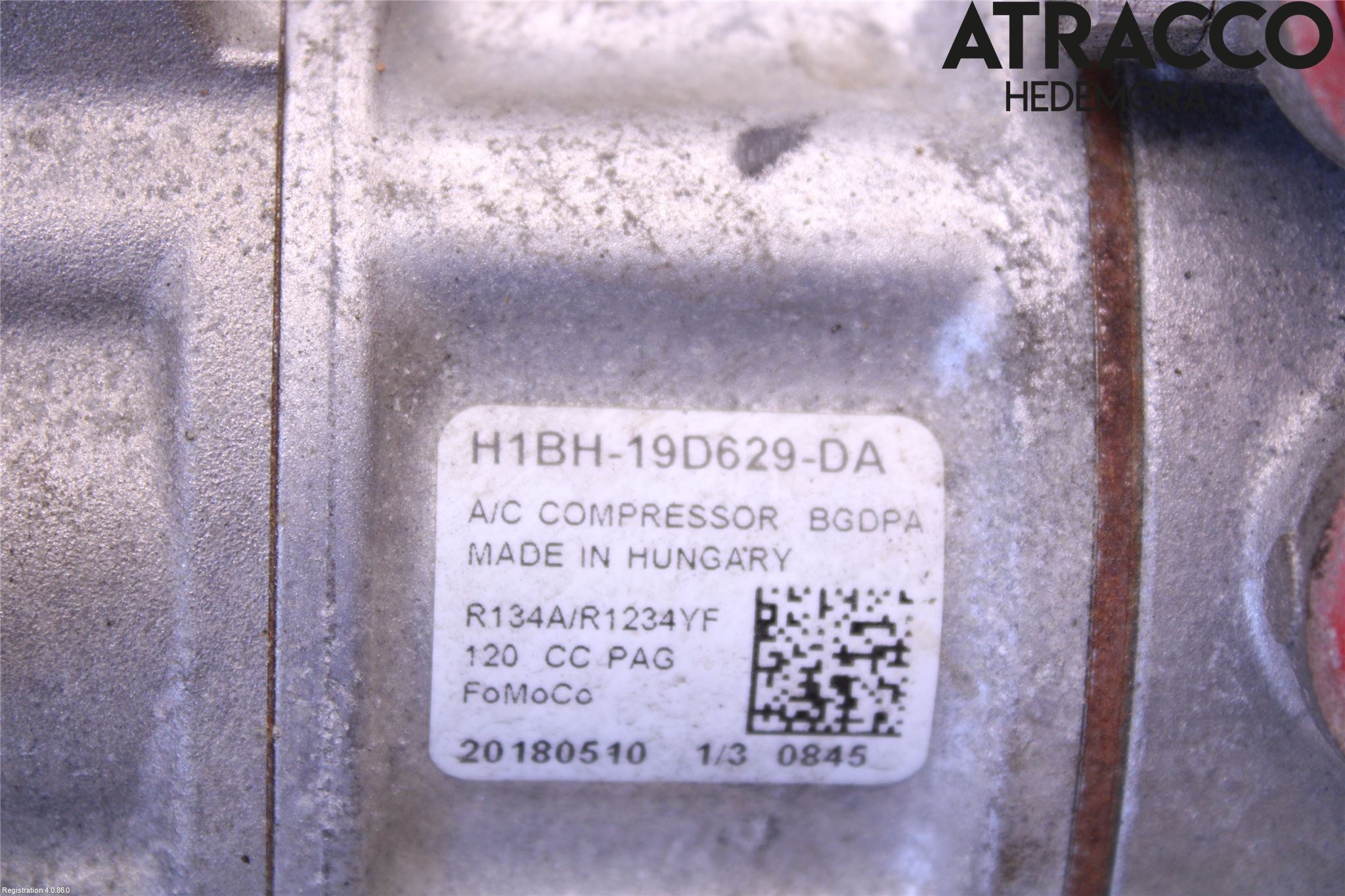 Ford FIESTA (VII) 18-23 Varme Ac Kompressor