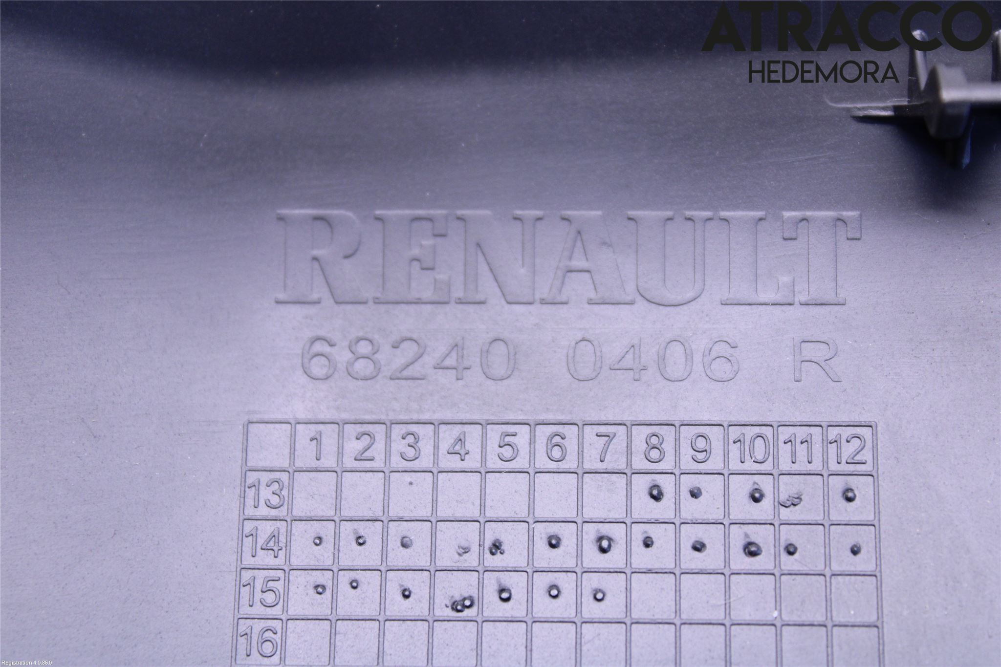 Dacia DUSTER 10-17 Instrument Ramme