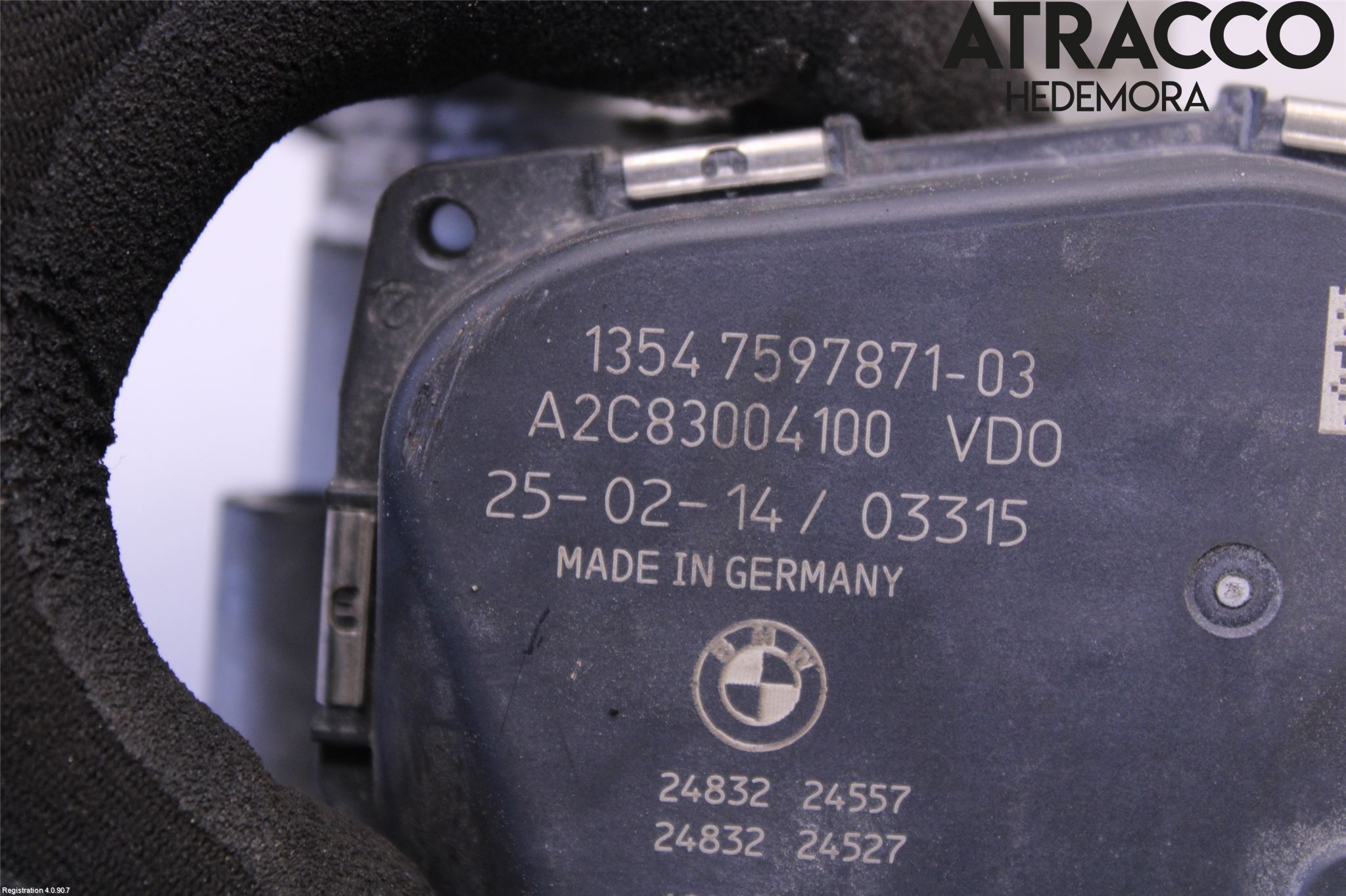 BMW 4 F32/F33/F82/F83 13-20 Inns Spjeldhus