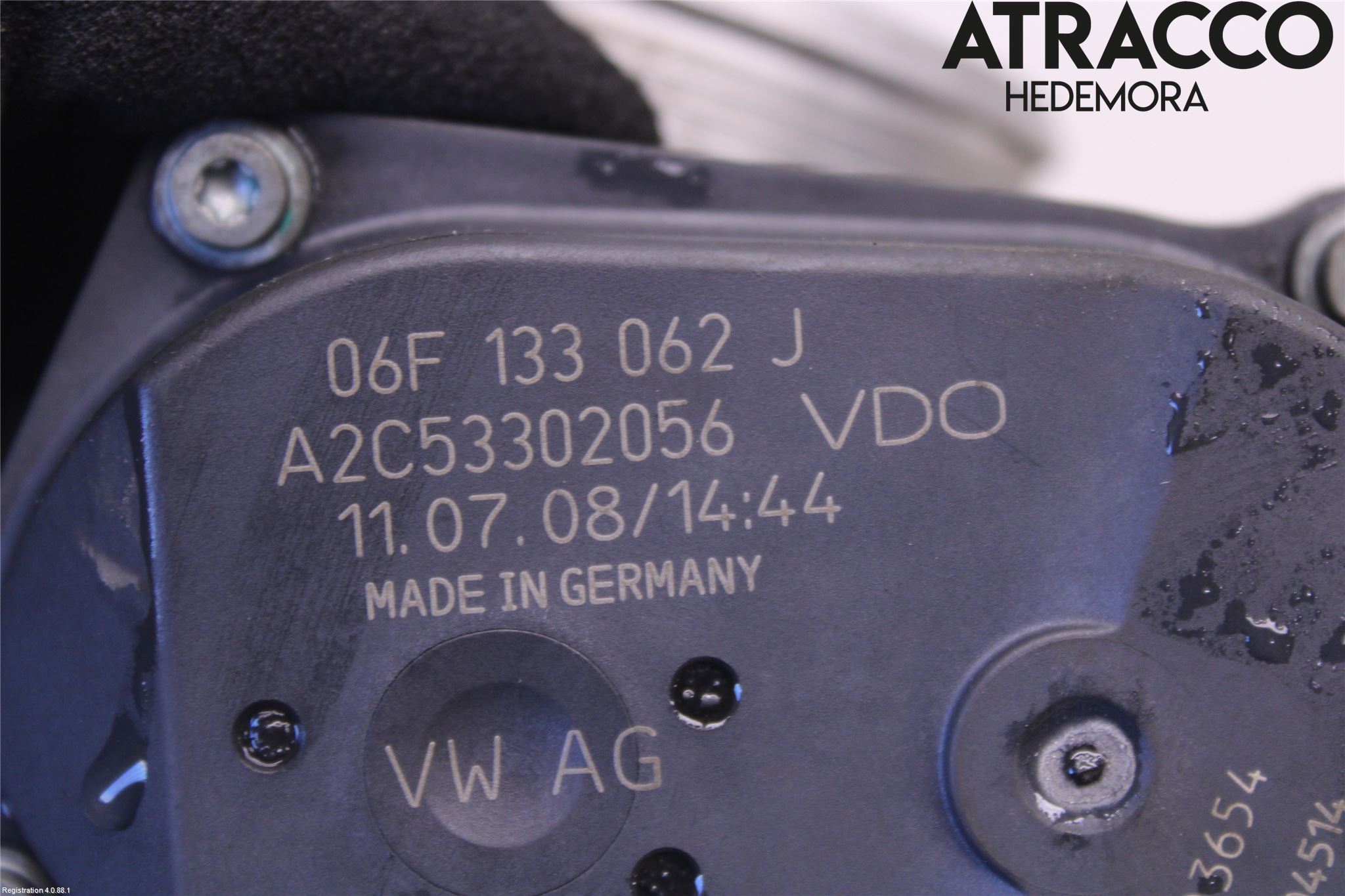 Audi A4/S4 08-11 Inns Spjeldhus