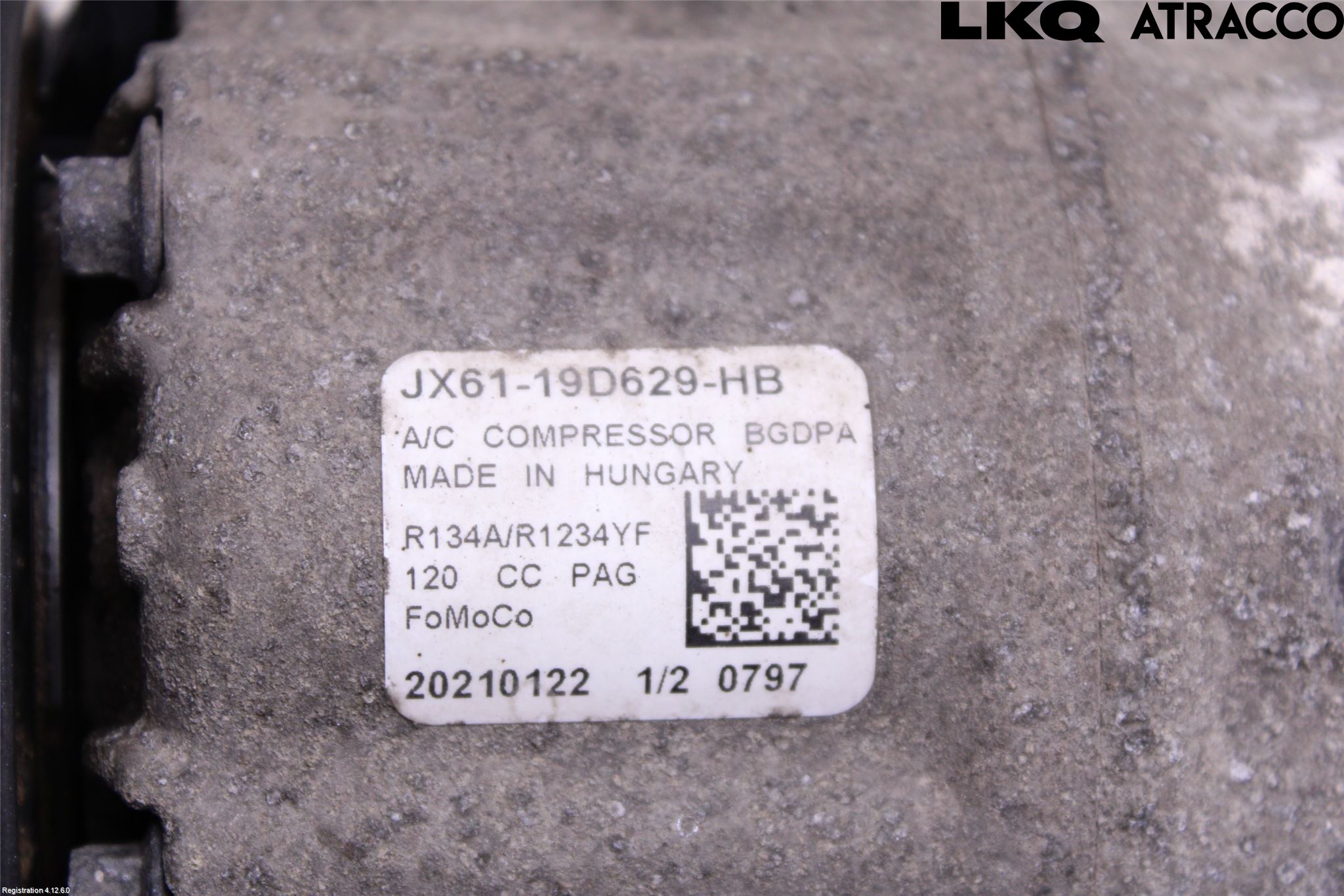 Ford TRANSIT/TOURNEO CONNECT 13-22 Varme Ac Kompressor
