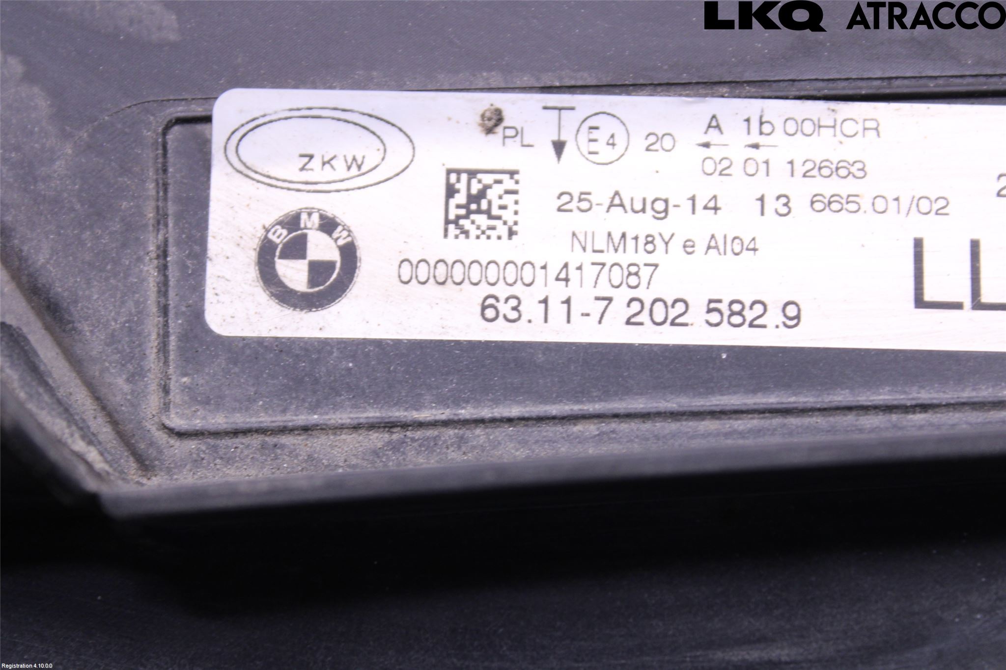BMW 3 E90/91 SED/TOU 05-12 Frontlykt Høyre