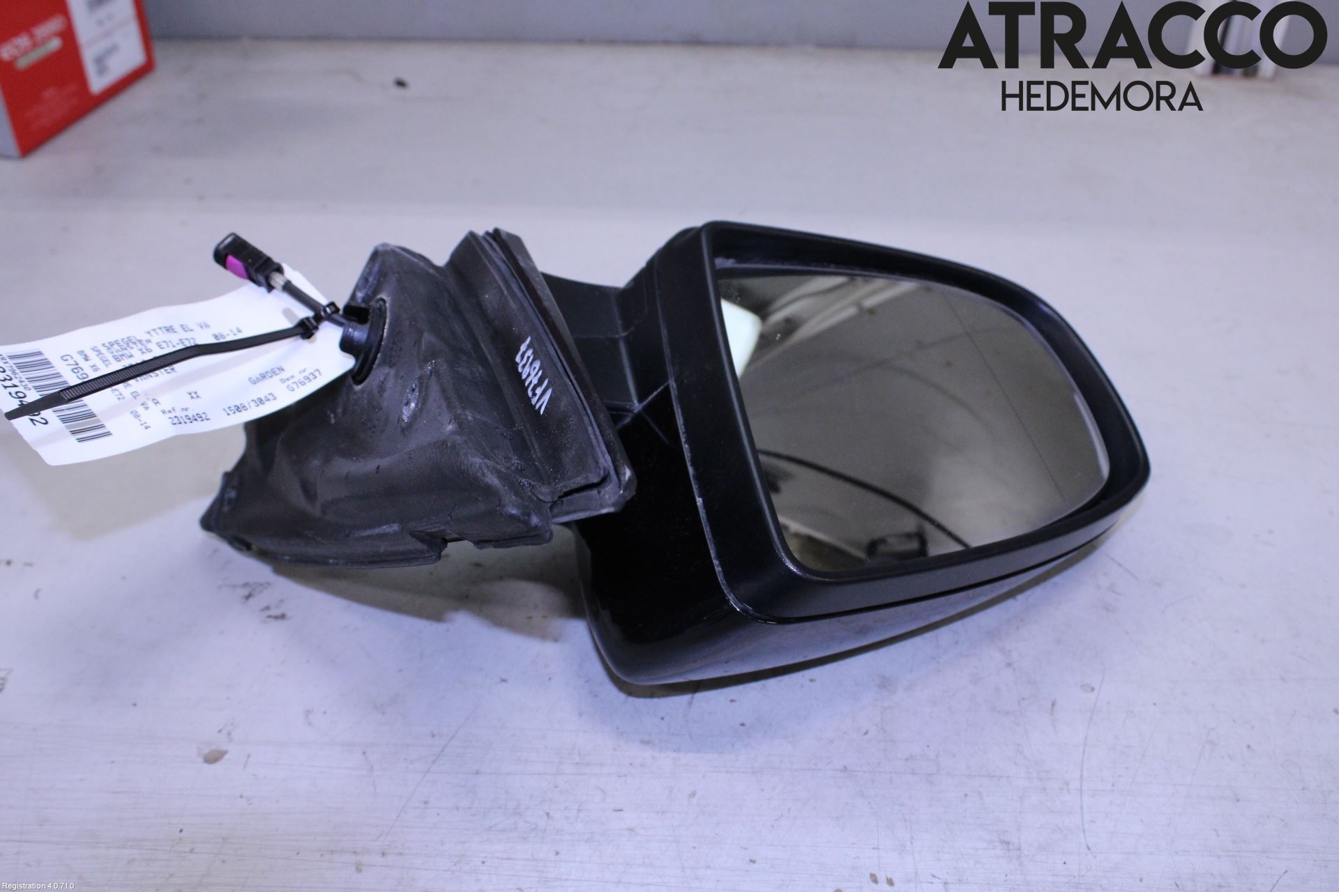BMW X6 E71/E72   08-14 Speil V M-El Justering