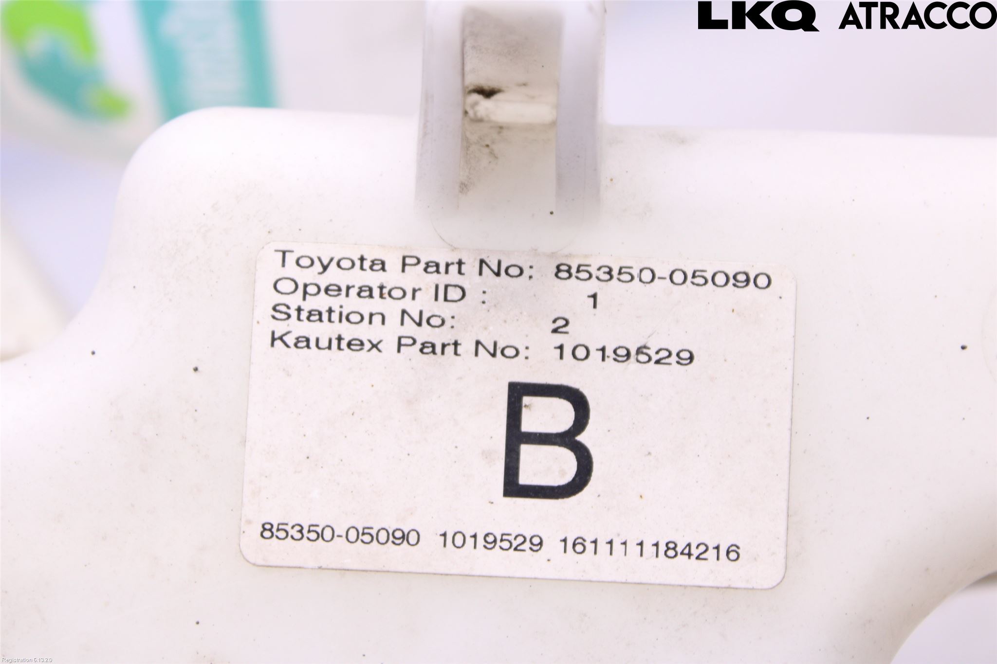 Toyota AVENSIS 09-15 Spylerbeholder Frontrute-Lykte
