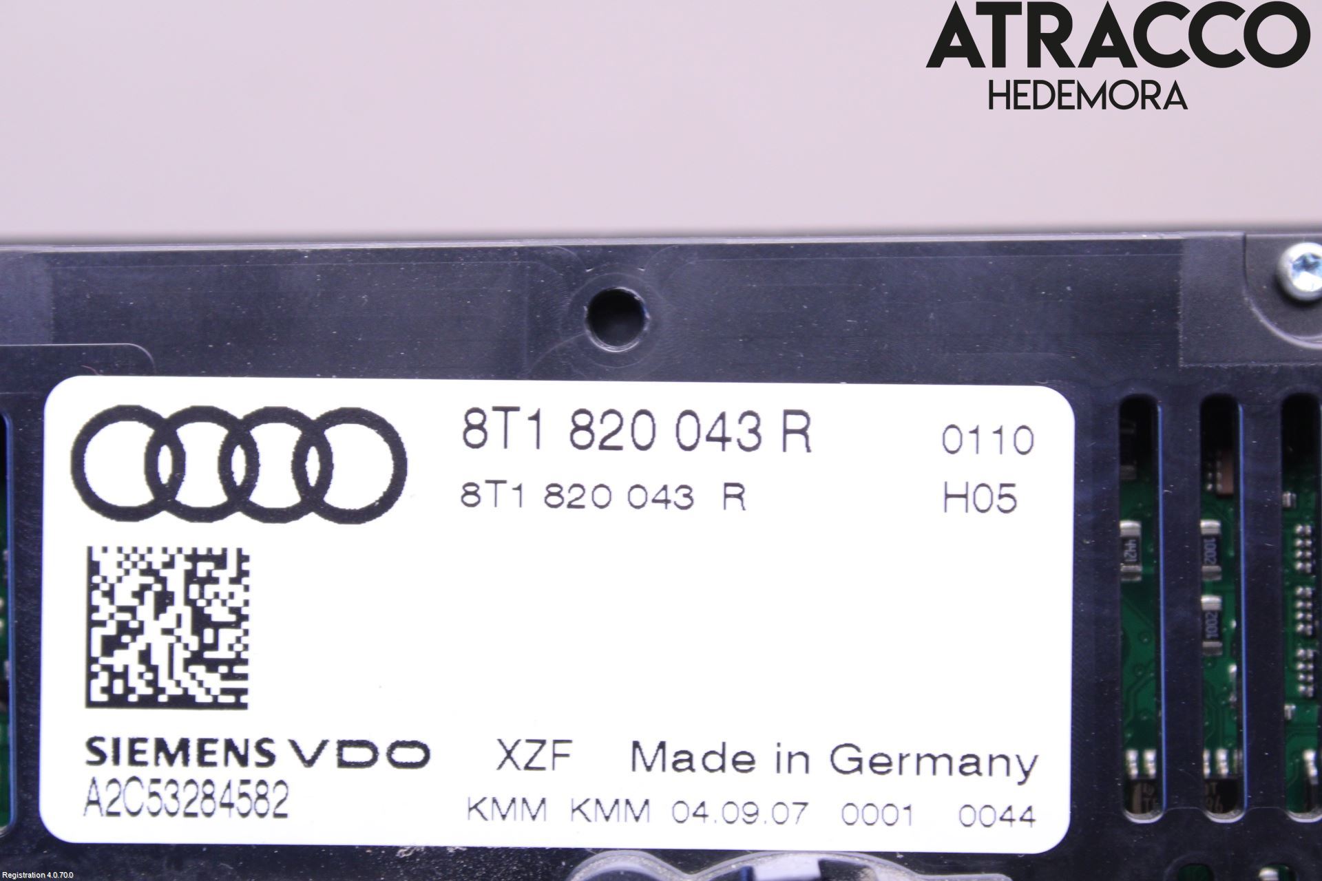 Audi A5 07-16 Varme Ac Betjening-Display