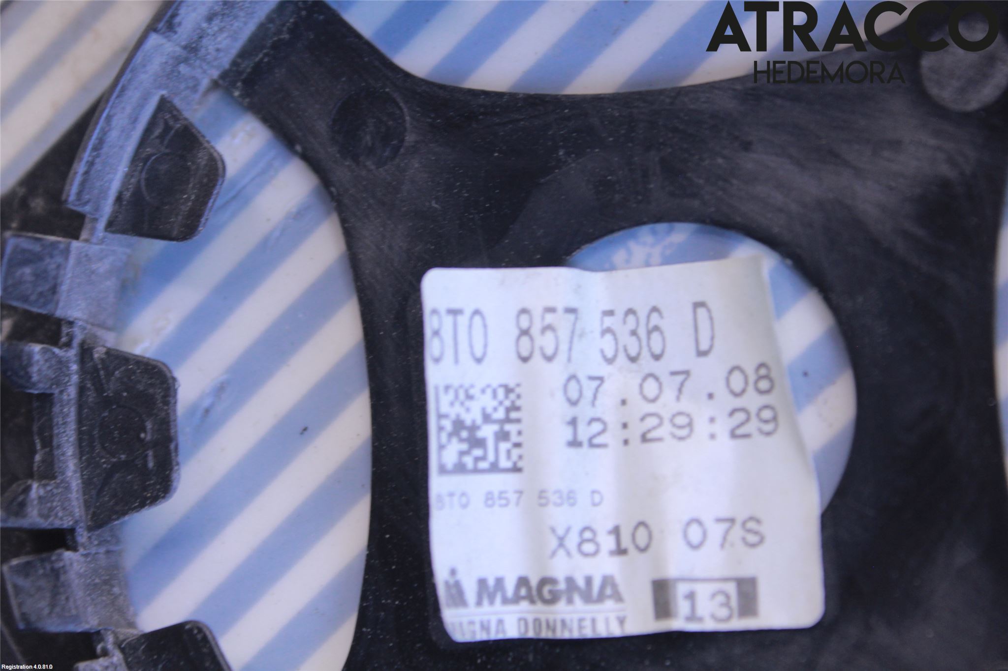 Audi A3/S3 05-13 Speil Glass H