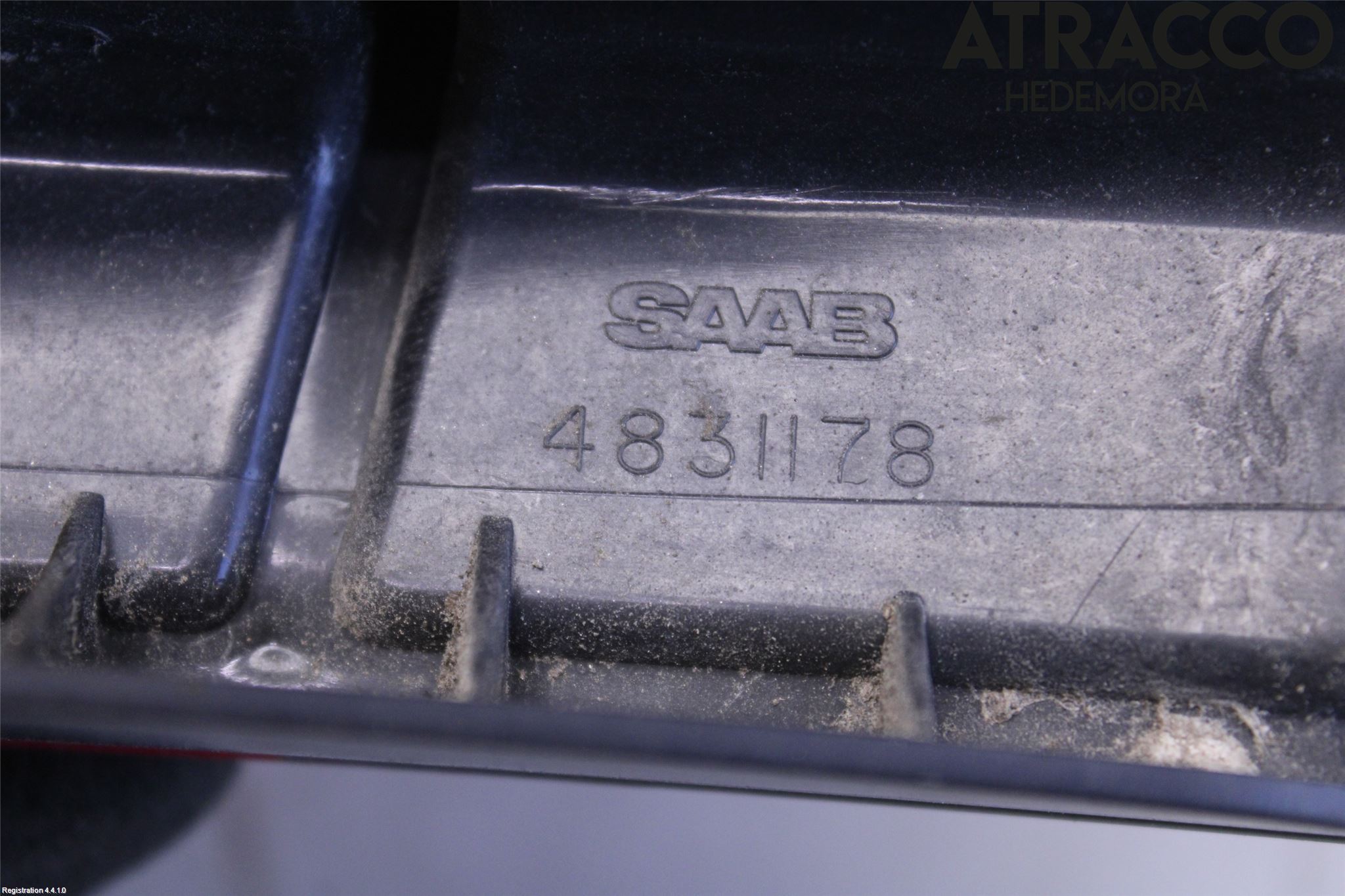 Saab 9-3 VER 1 98-03 Baklykt Høyre  På Luke(Indre)