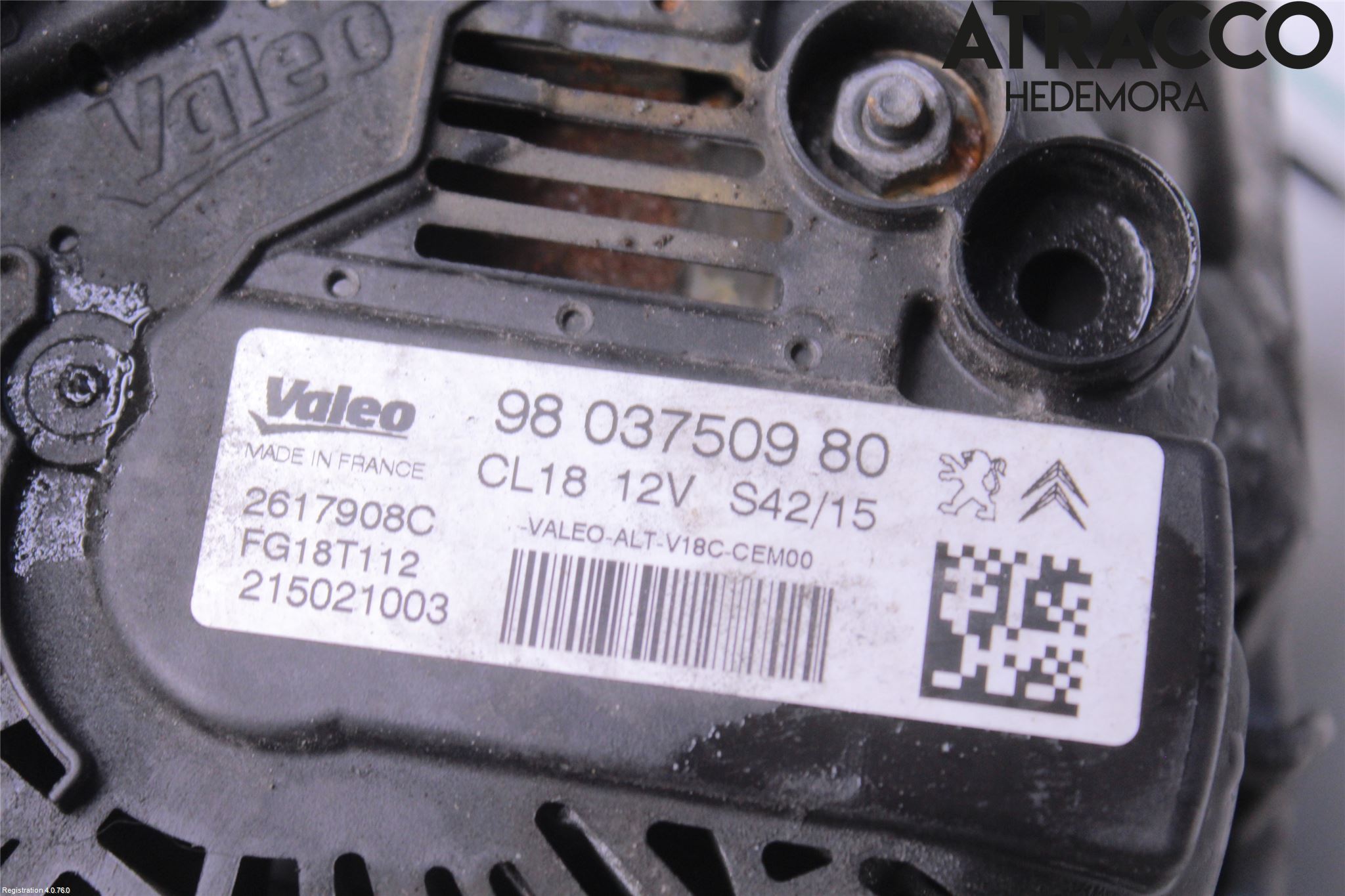 Peugeot EXPERT 15-16 Dynamo