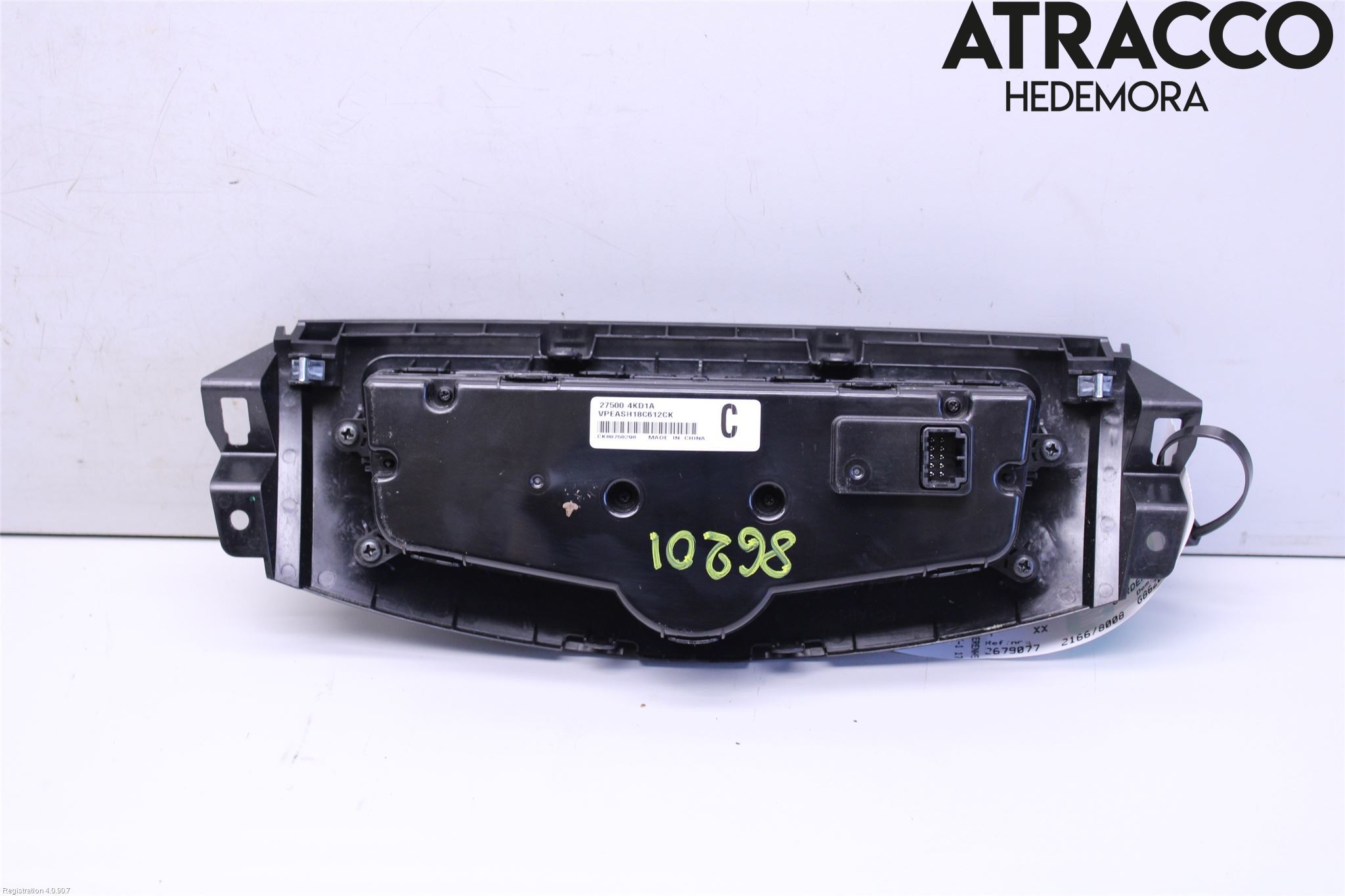 Nissan NAVARA, TREK-1 17-21 Varme Ac Betjening-Display