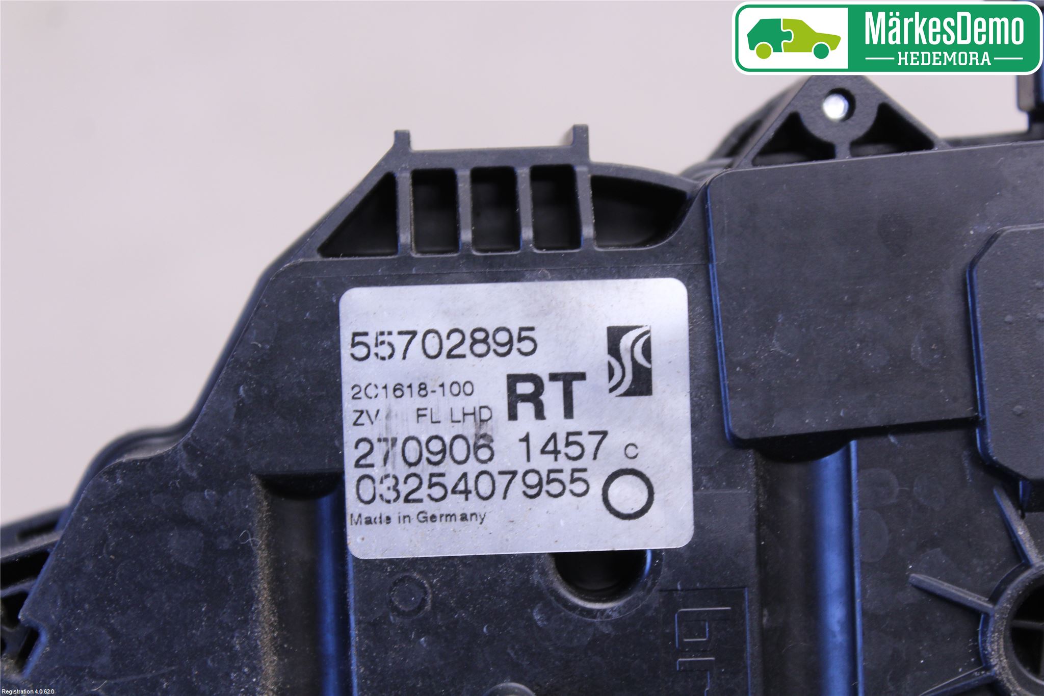 Opel CORSA D 07-14 Dørlås - Låsekasse