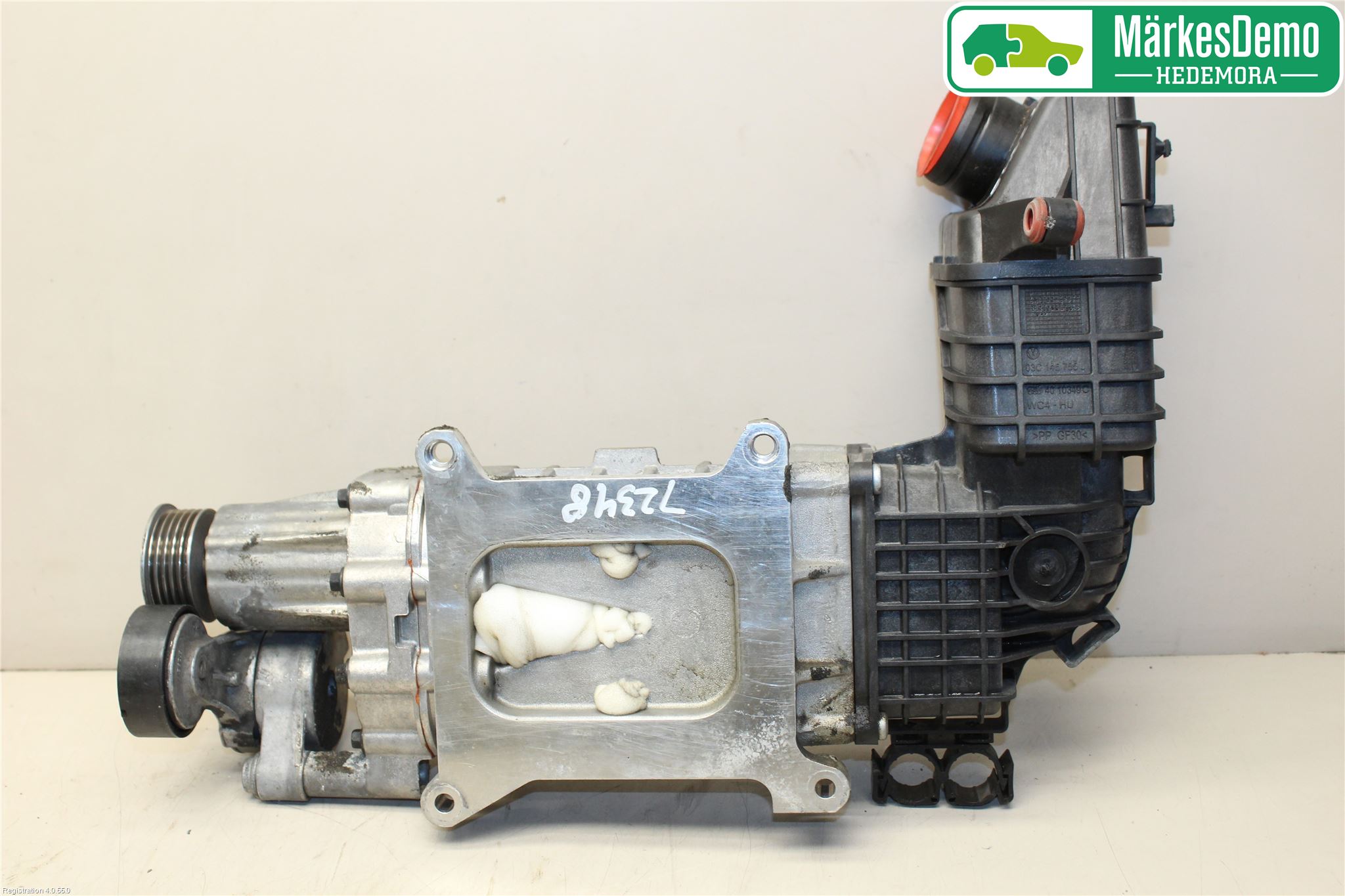Volkswagen VW GOLF VI 09-13 Kompressor Reimdrevet