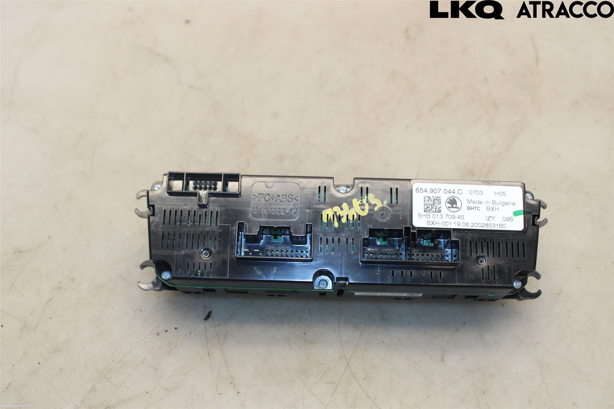 Skoda SCALA 19- Varme Ac Betjening-Display