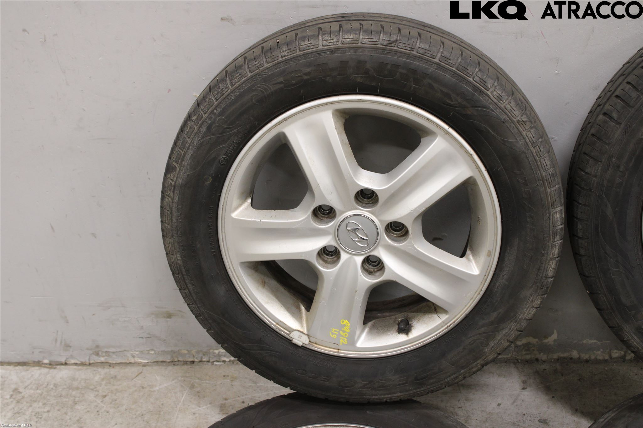 Hyundai i30 FD 07-12 Dekk Sommer På Alu Felg 4Stk