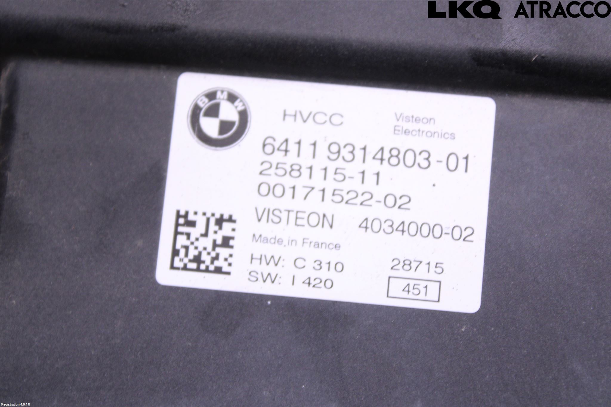 BMW i3 I01 13-22 Styreenhet Øvrig