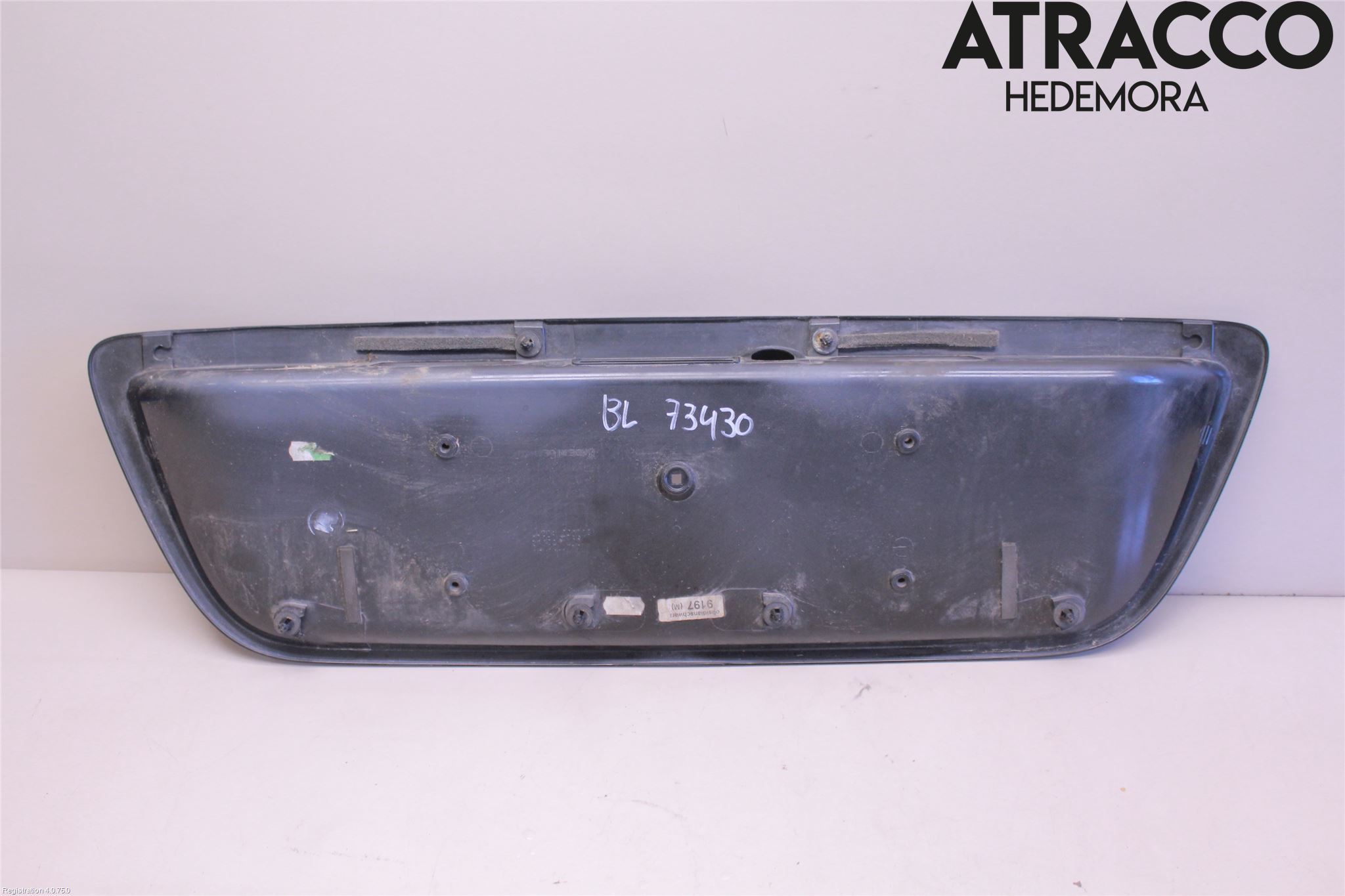 Mercedes-Benz MB C (203) 00-07 Refleksplate - Skiltplate