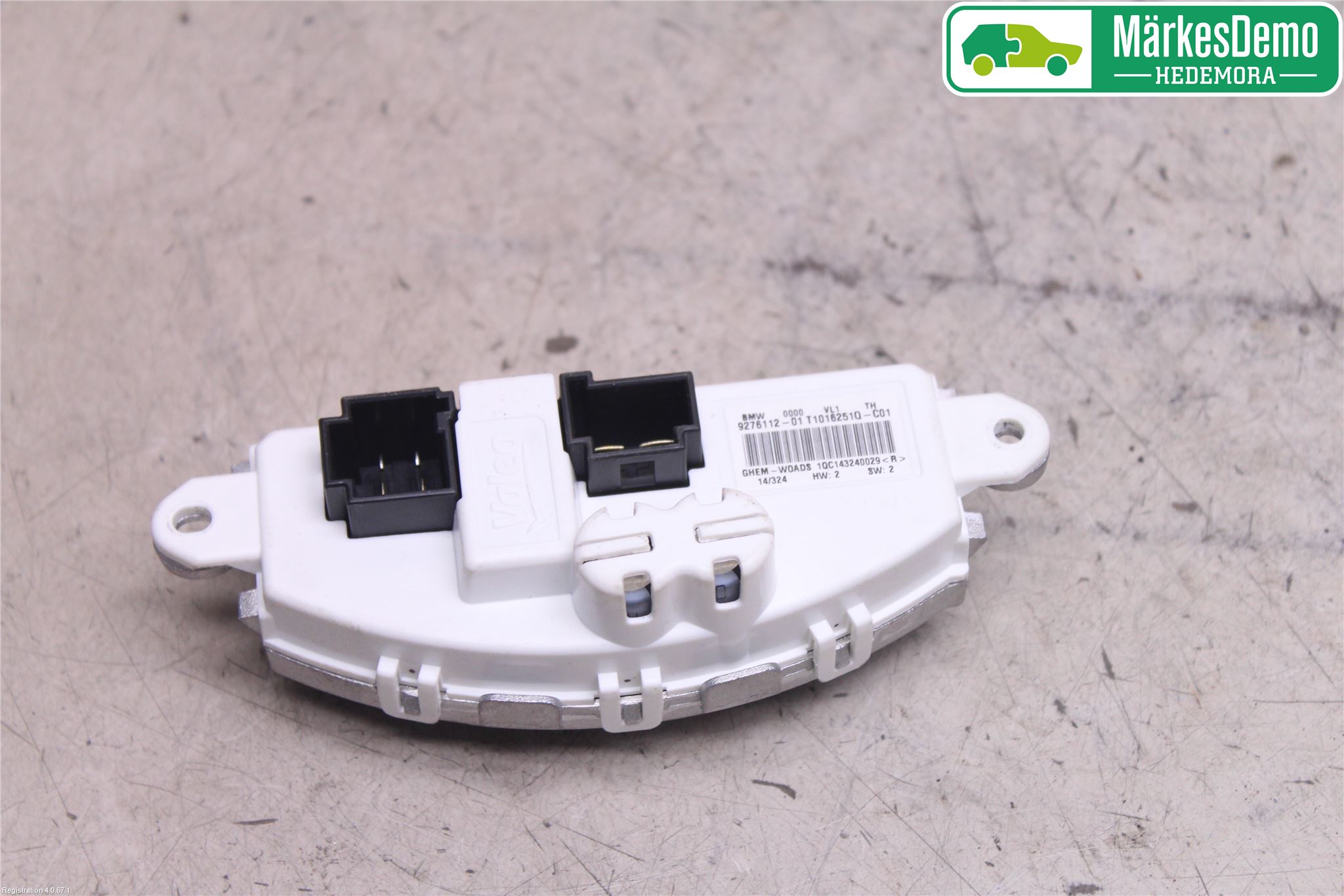 BMW 3 F30/F31/F80 12-19 Varmeapparat Viftemotstand
