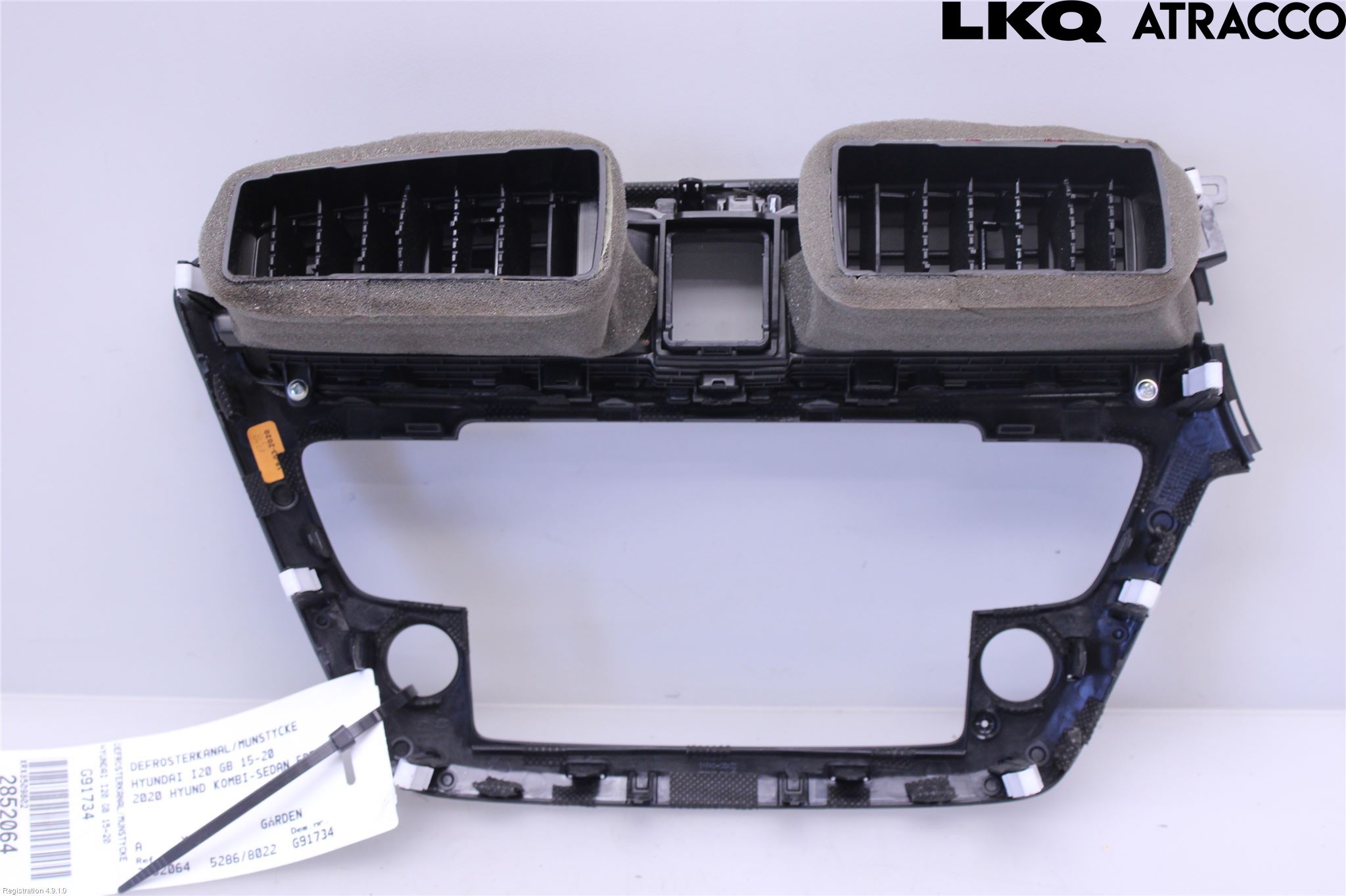 Hyundai i20 GB 15-20 Dashbord Kanal - Dyse