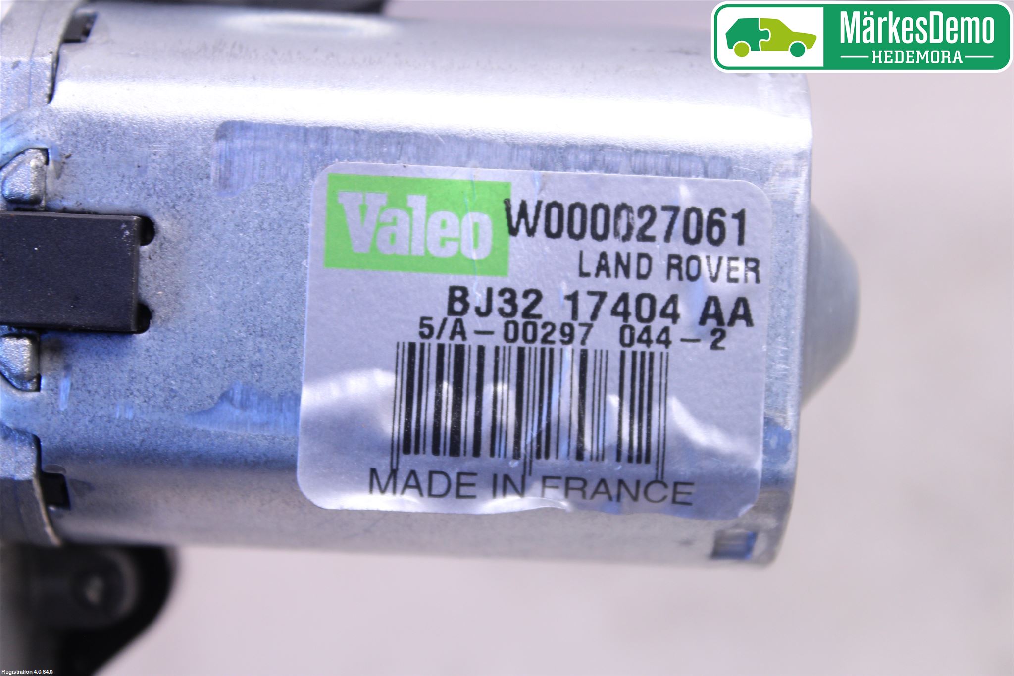 Landrover LAND ROVER RANGE ROVER EVOQUE (L538) 11-18 Viskermotor Bakluke