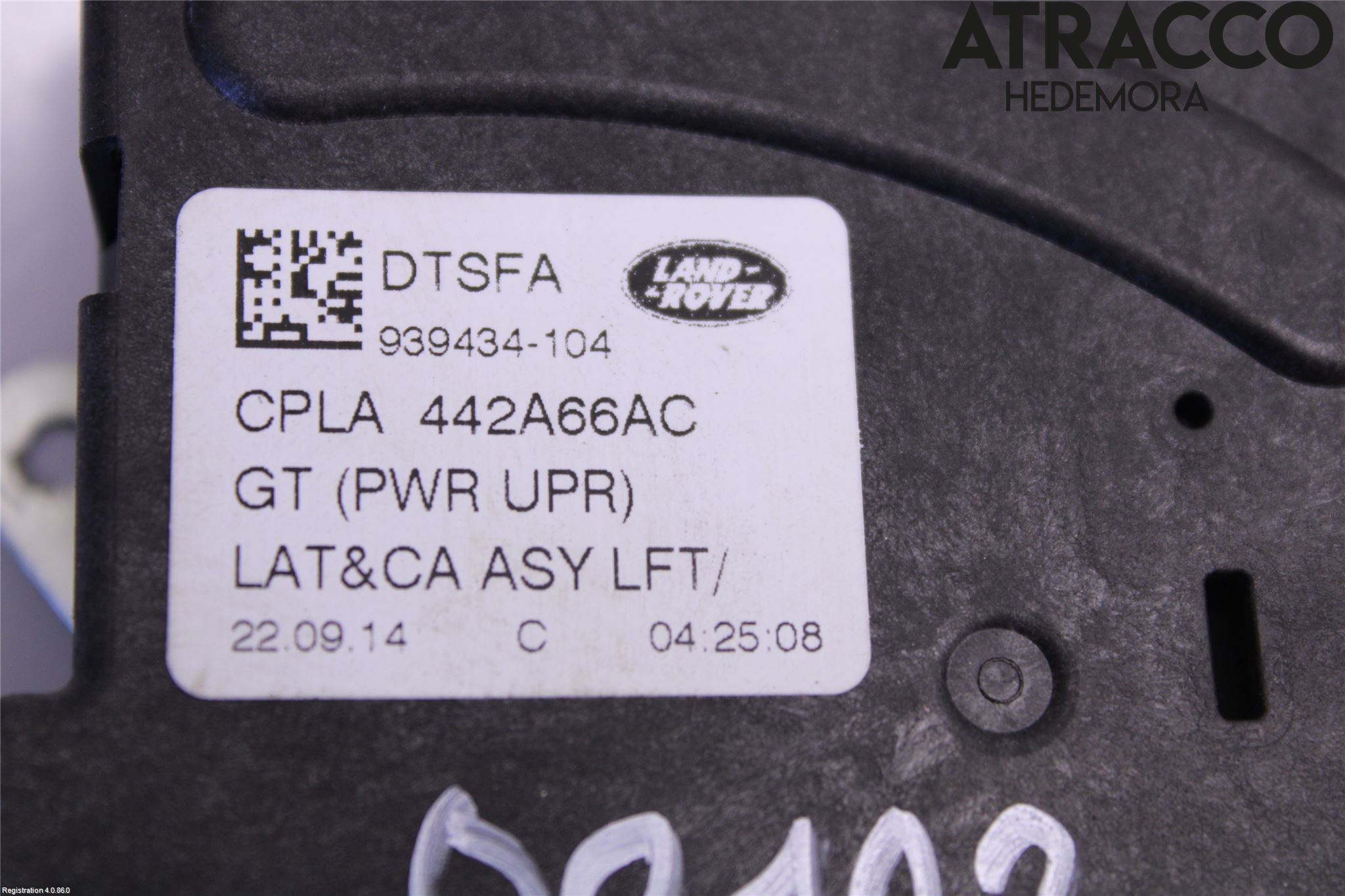 Landrover RANGE ROVER SPORT (L494) 14-22 Bakluke-Lokk Låsekasse